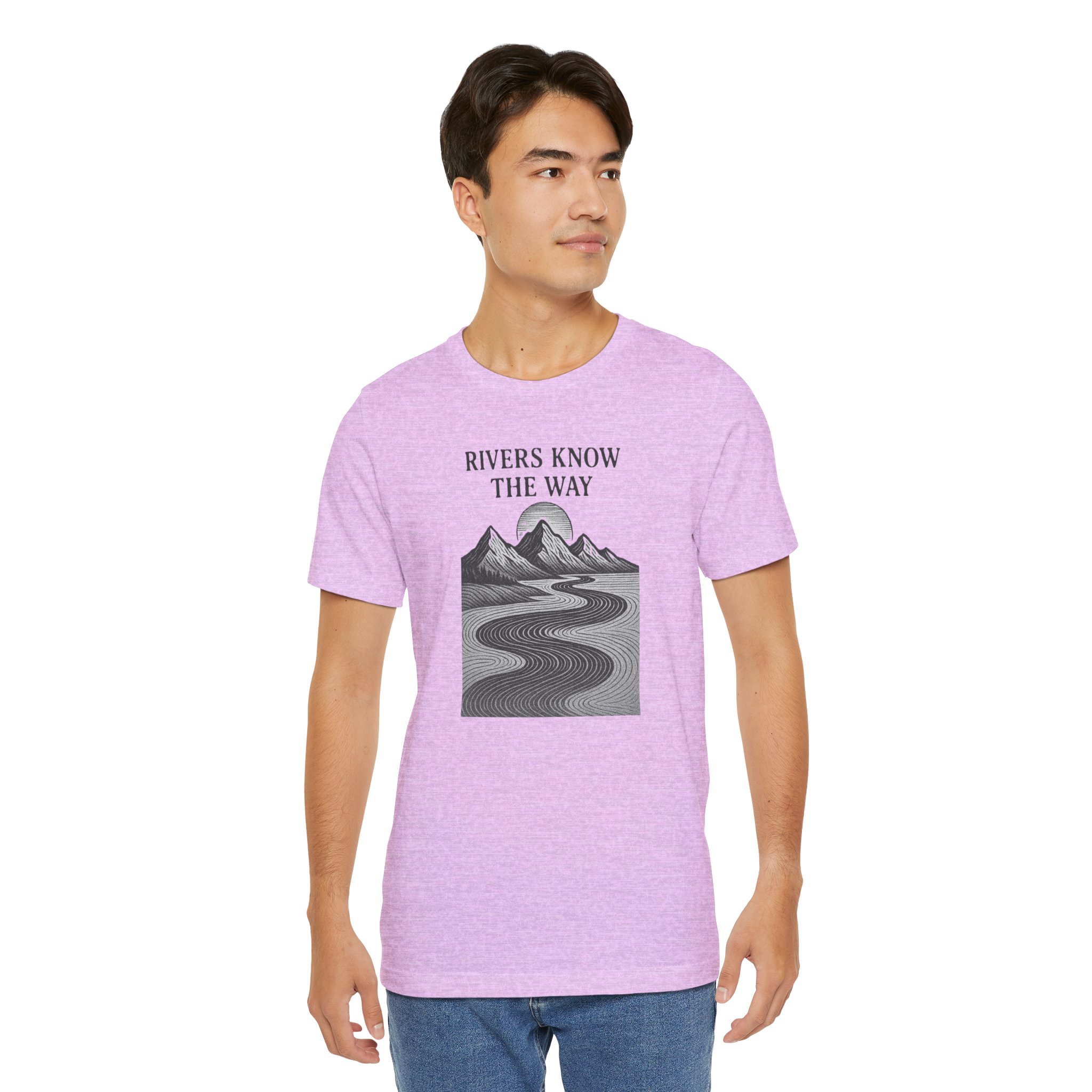 Adventure Inspired Tee - Rivers Know the Way - Destination Unknown - Image 86