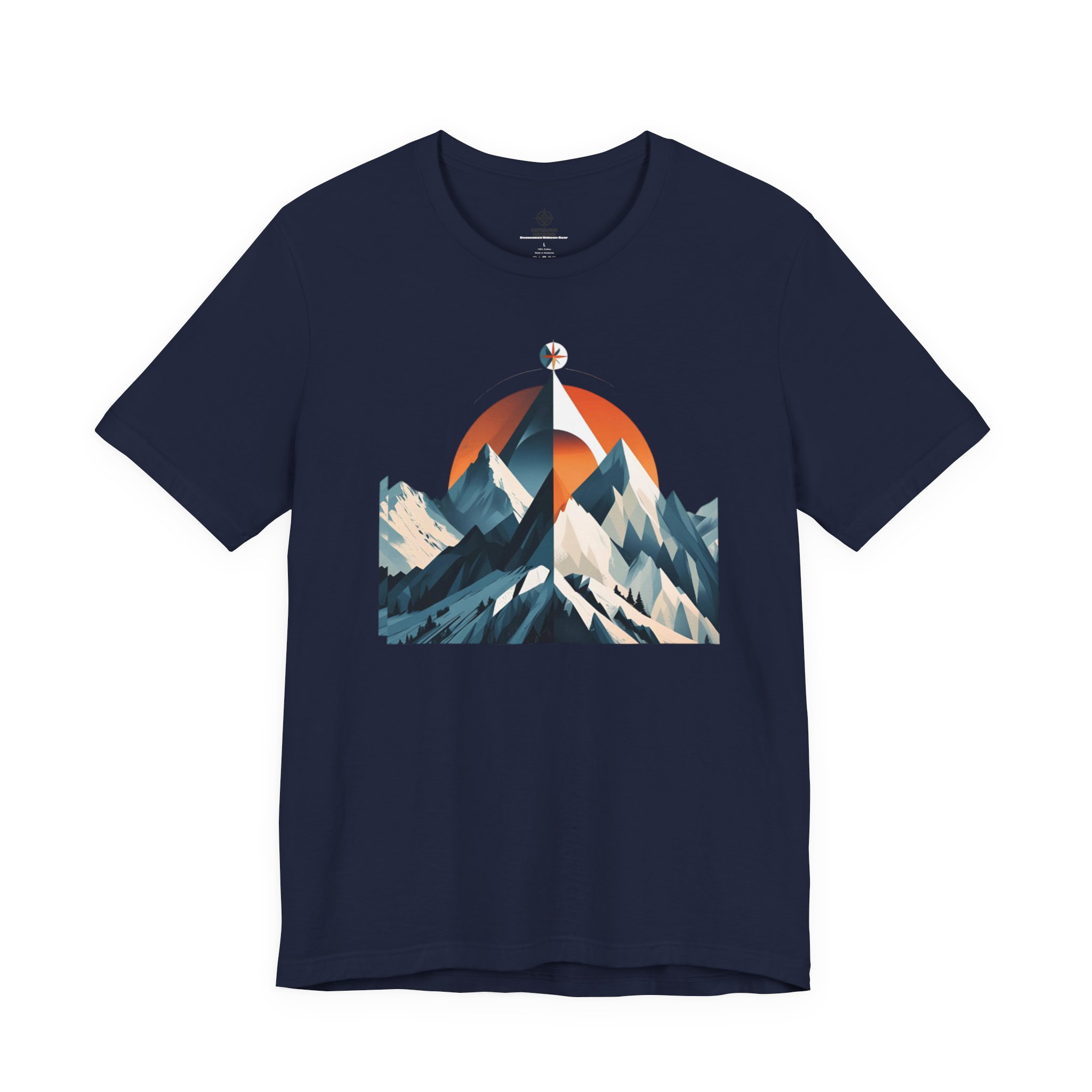 Mountain Compass Graphic Tee - Destination Unknown Tee - Image 67