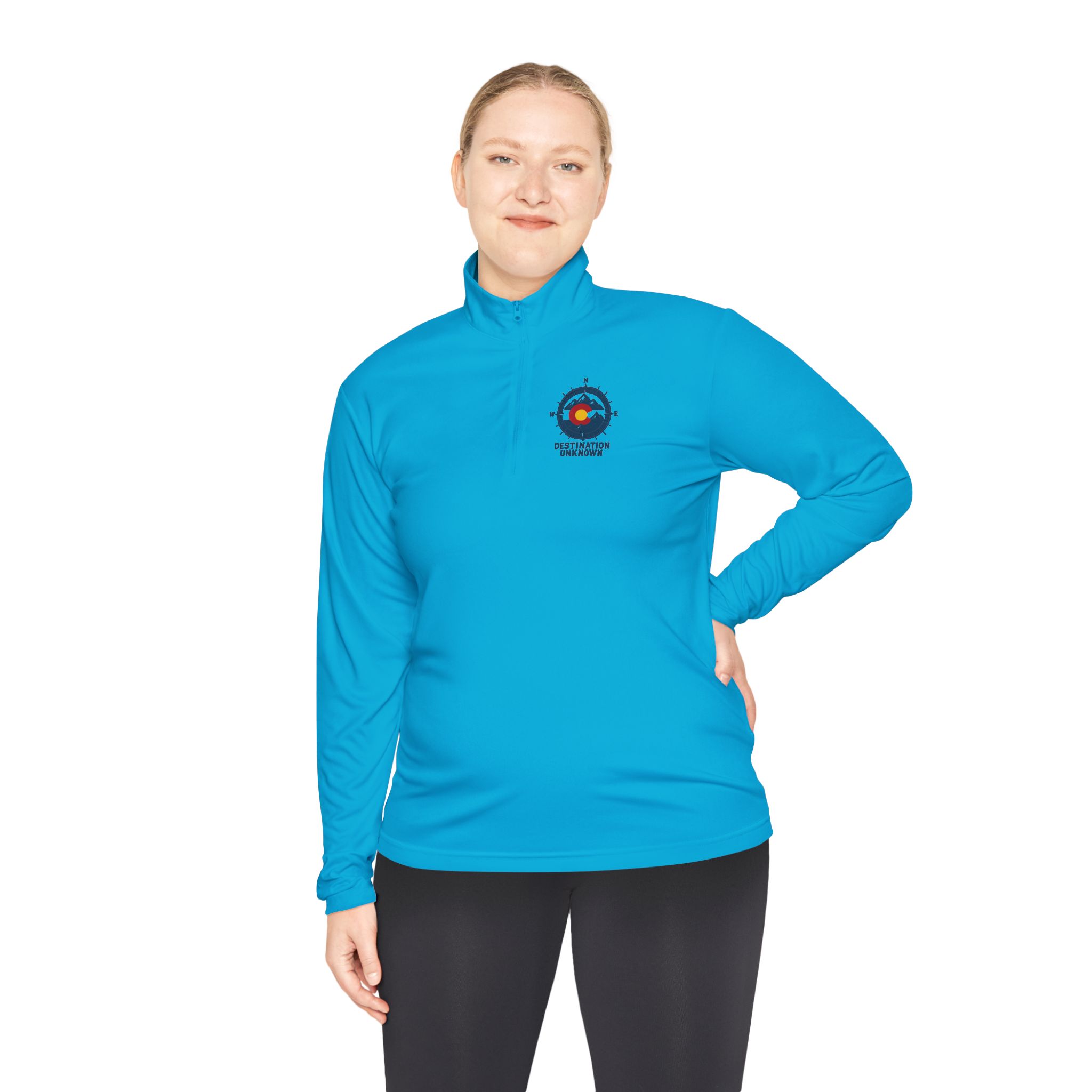 Destination Unknown Colorado Compass Quarter-Zip Pullover - Adventure Collection - Image 12