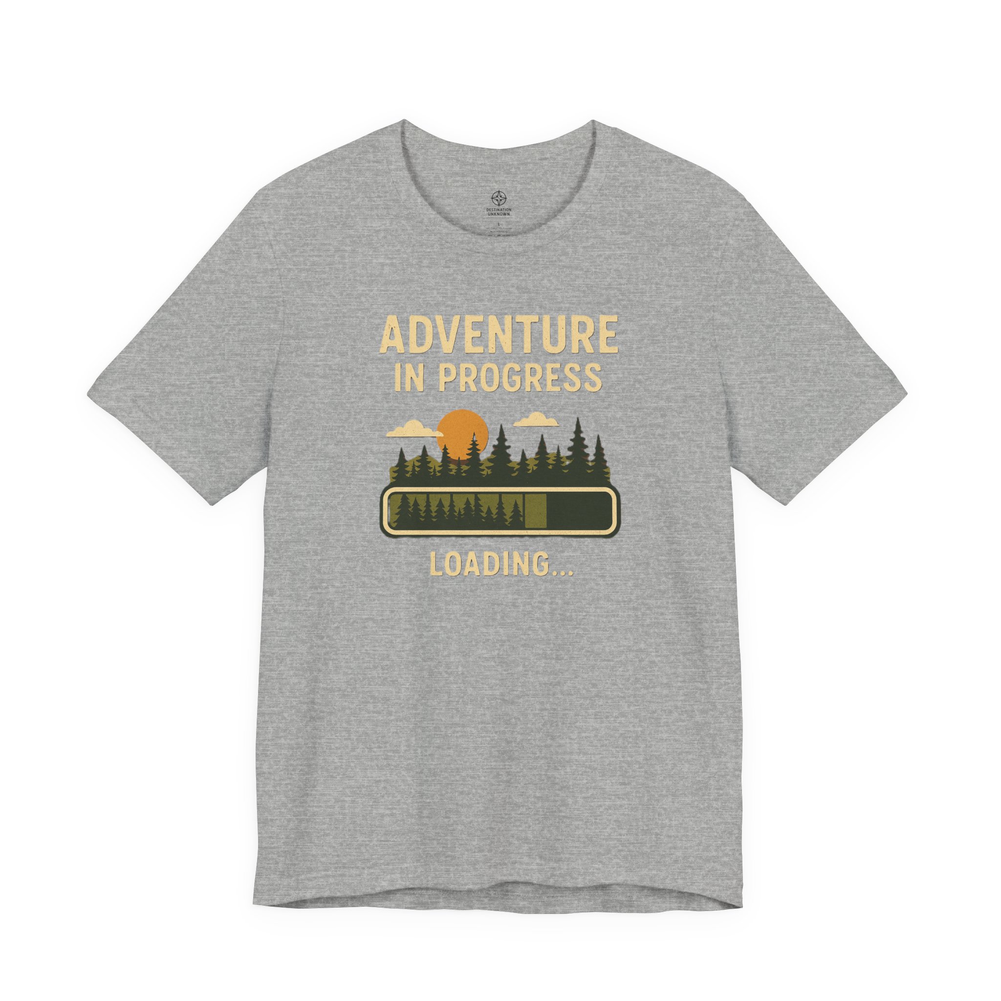 Adventure Inspired Tee - Adventure in Progress - Destination Unknown - Image 61