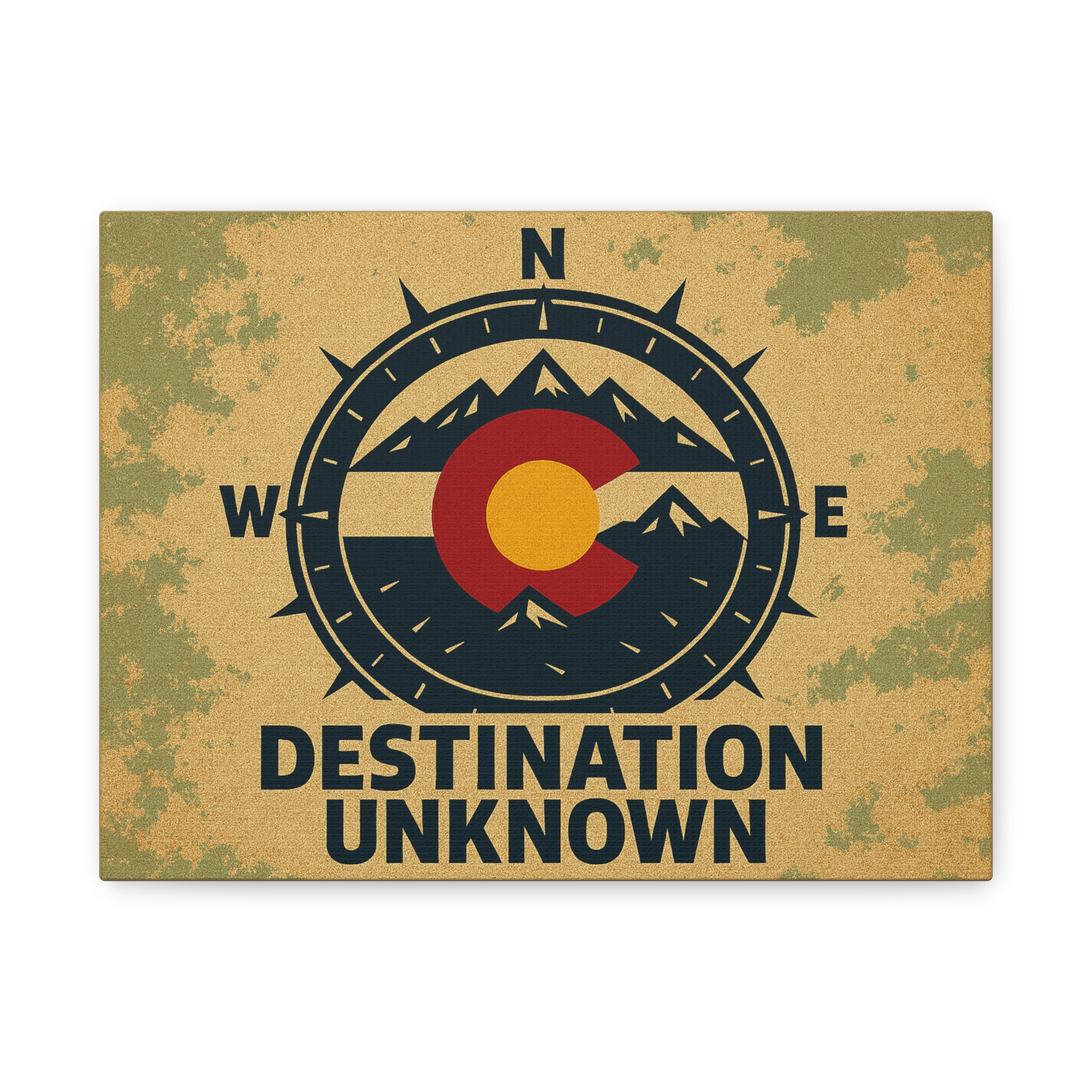 Destination Unknown Colorado Adventure Canvas Wall Art - Image 5