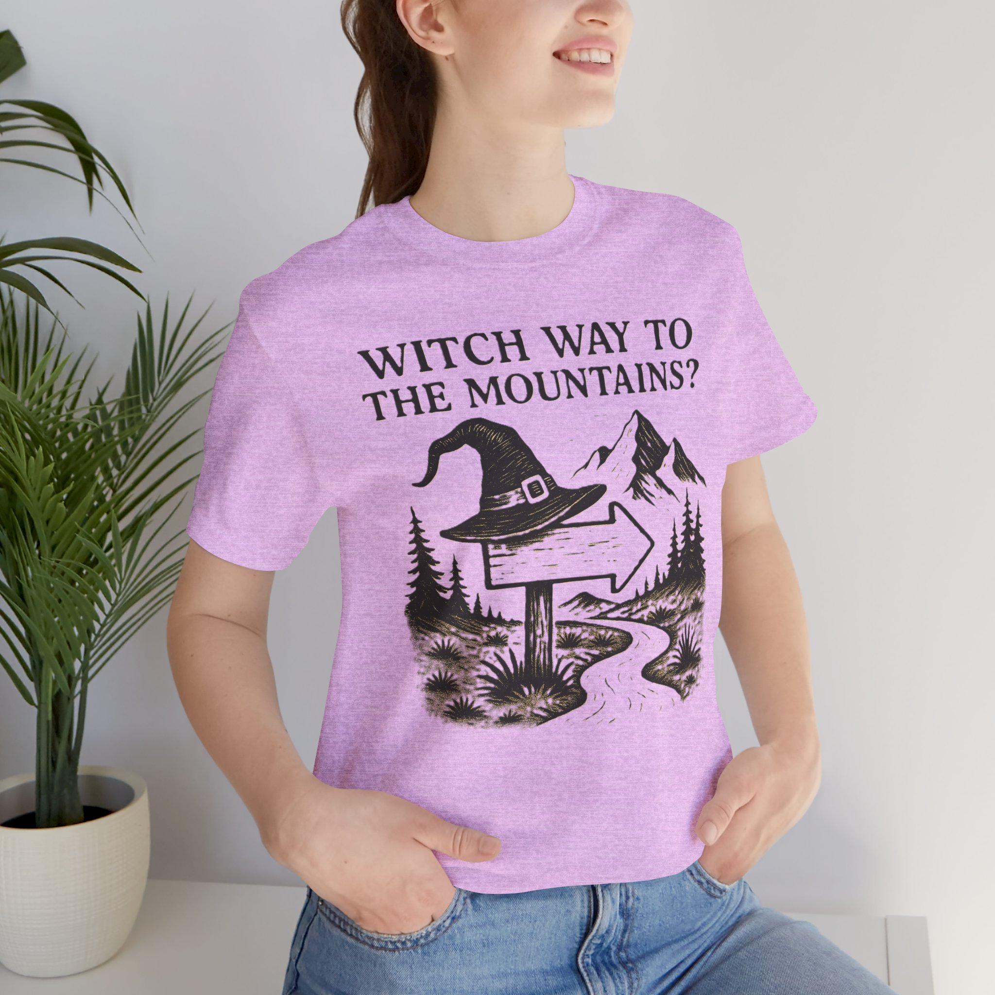 Halloween Graphic Tee Adventure - Witch Way to the Mountains - Destination Unknown - Image 71
