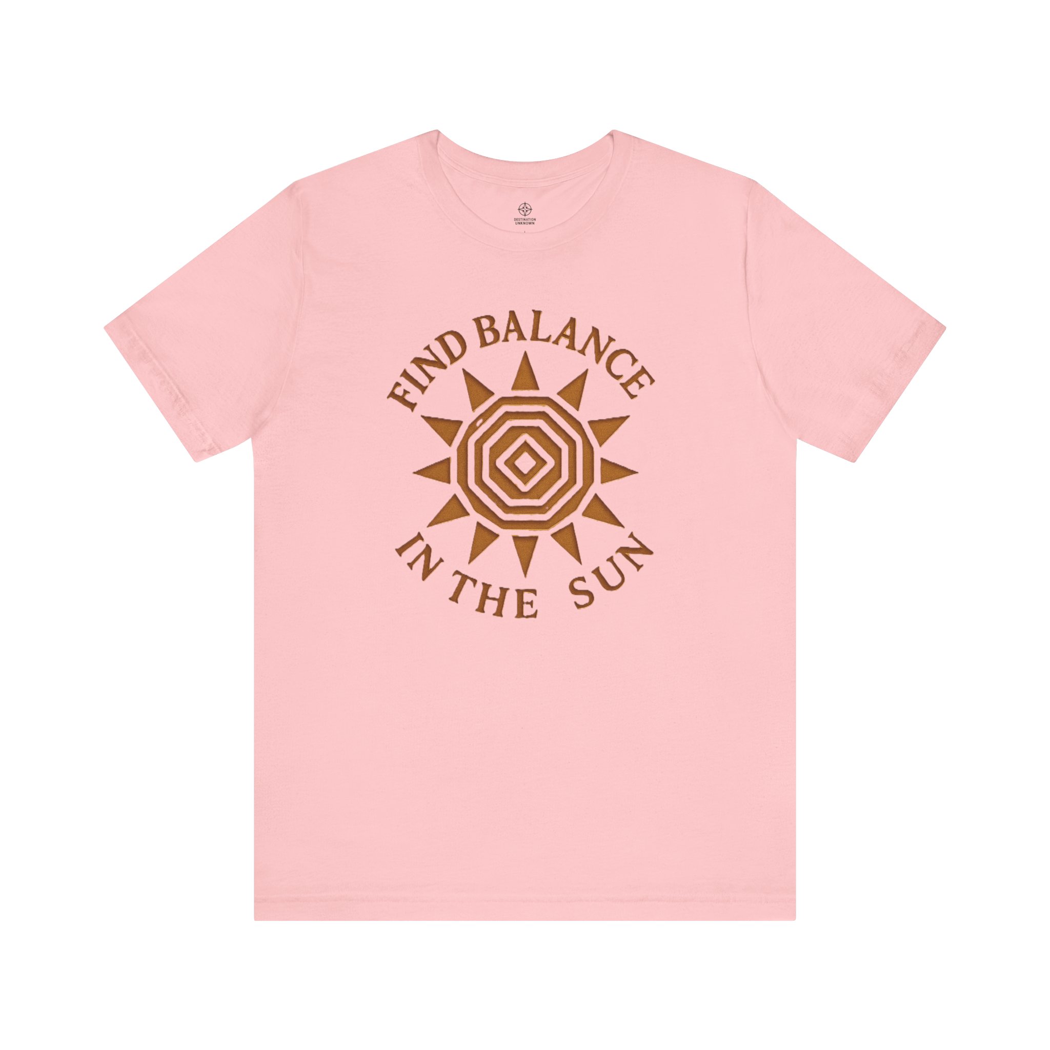 Adventure Inspired Tee - Find Balance In The Sun - Destination Unknown - Image 111
