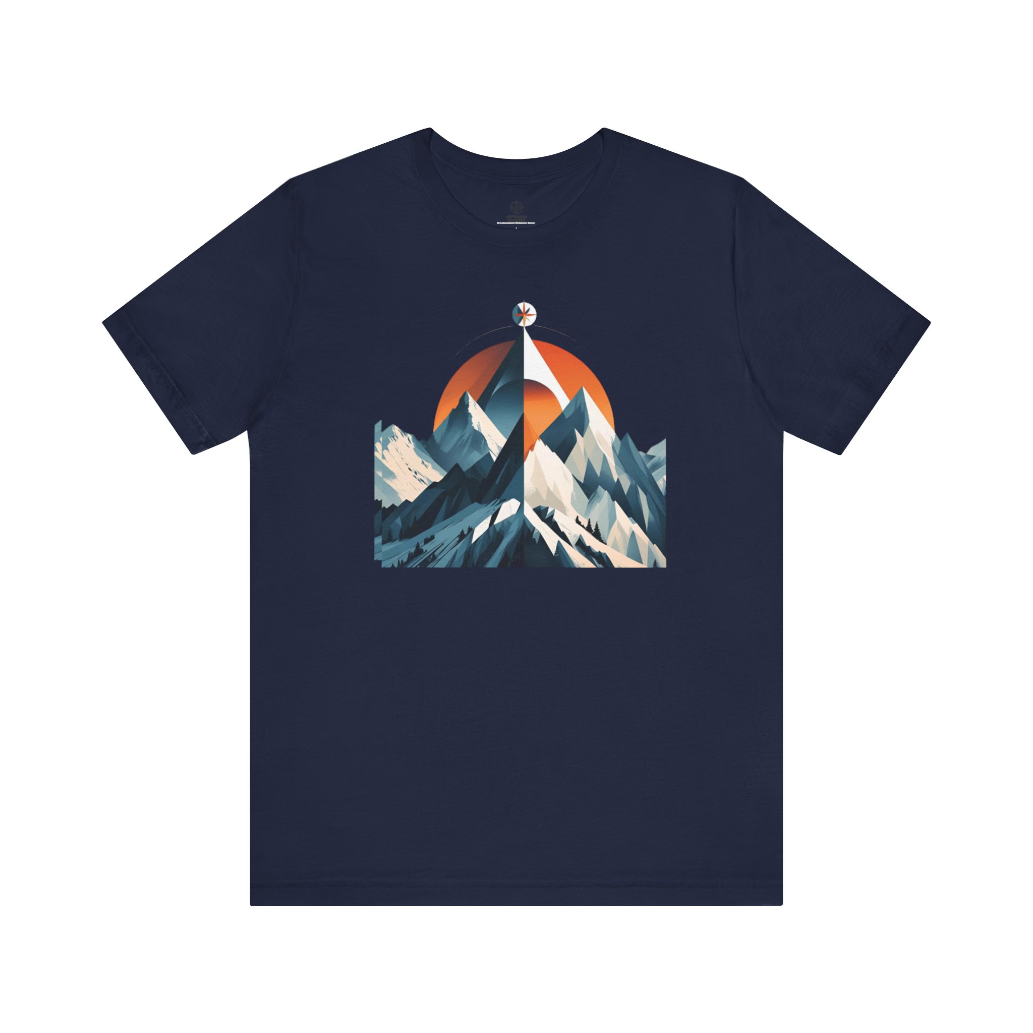 Mountain Compass Graphic Tee - Destination Unknown Tee - Image 65