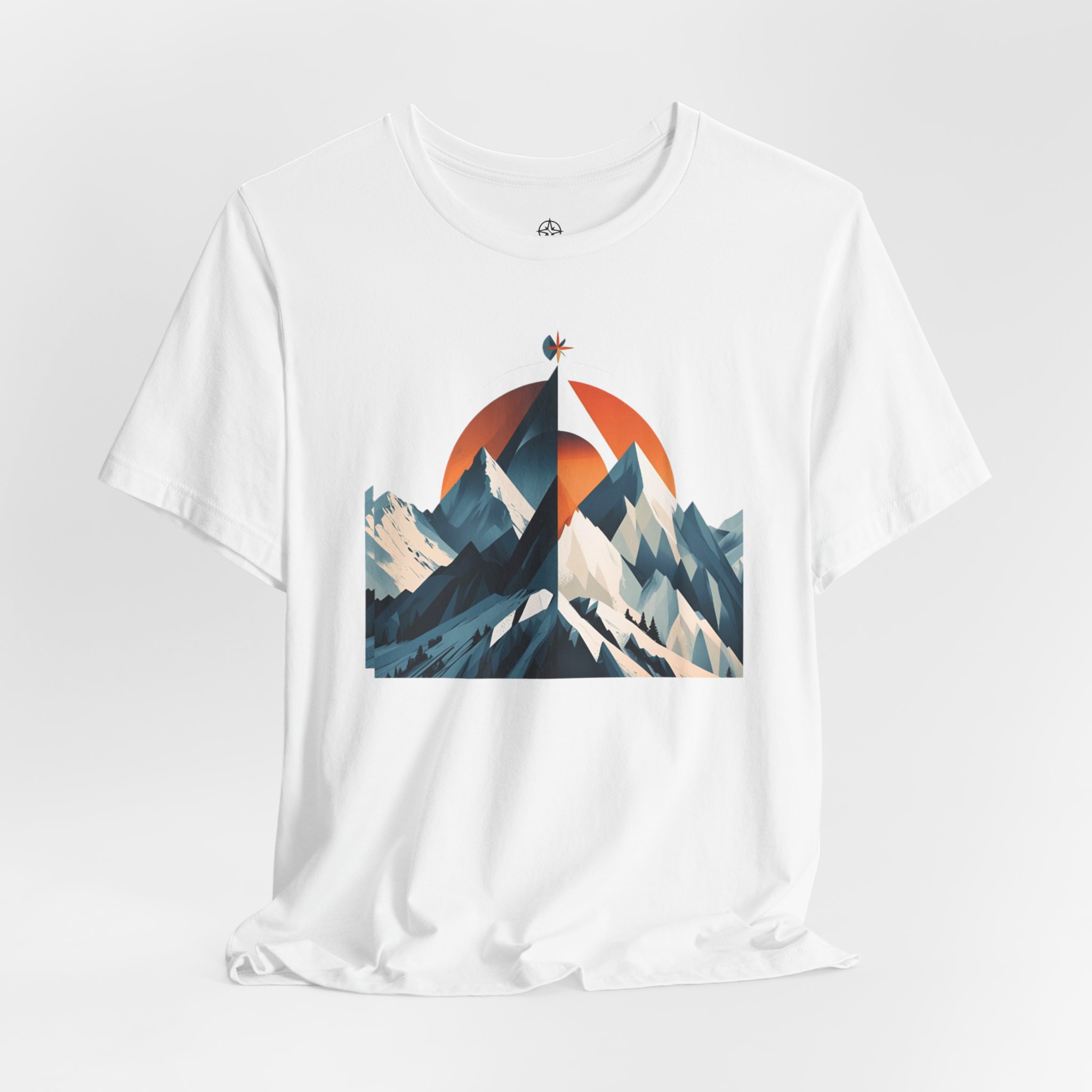 Mountain Compass Graphic Tee - Destination Unknown Tee - Image 13