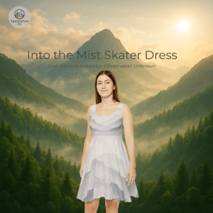 Into the Mist Skater Dress - Lost Horizons Collection - Destination Unknown