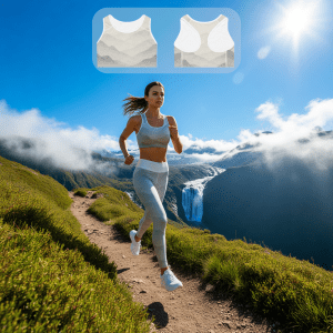 Into the Mist Sports Bra - Lost Horizons Collection - Destination Unknown