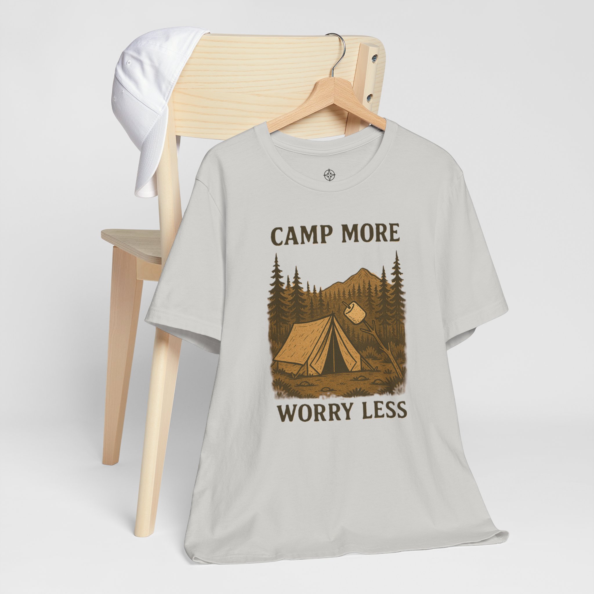 Adventure Inspired Tee - Camp More Worry Less - Destination Unknown - Image 6