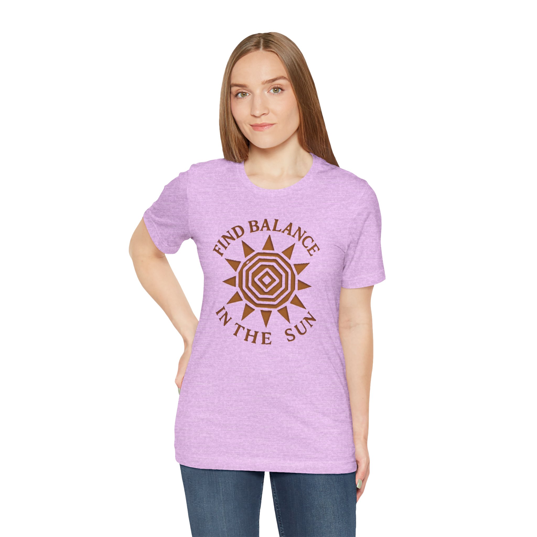 Adventure Inspired Tee - Find Balance In The Sun - Destination Unknown - Image 109