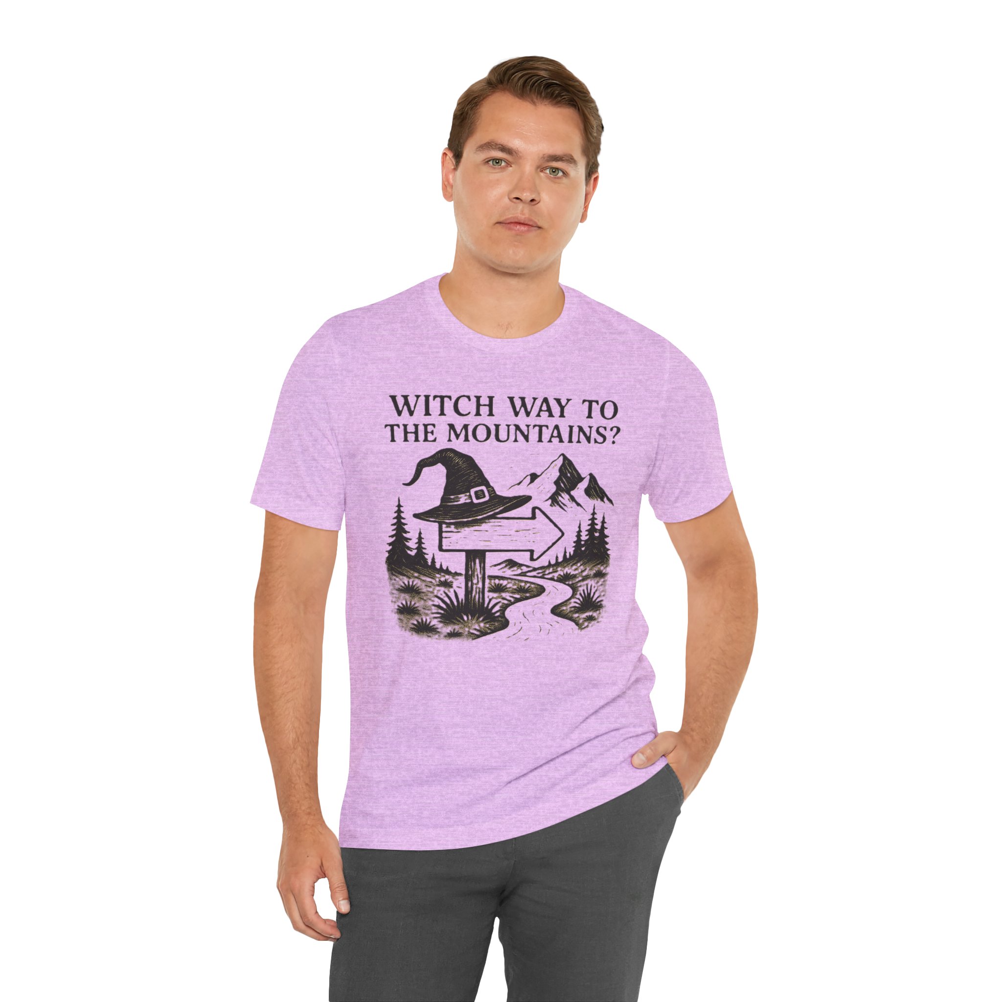 Halloween Graphic Tee Adventure - Witch Way to the Mountains - Destination Unknown - Image 70