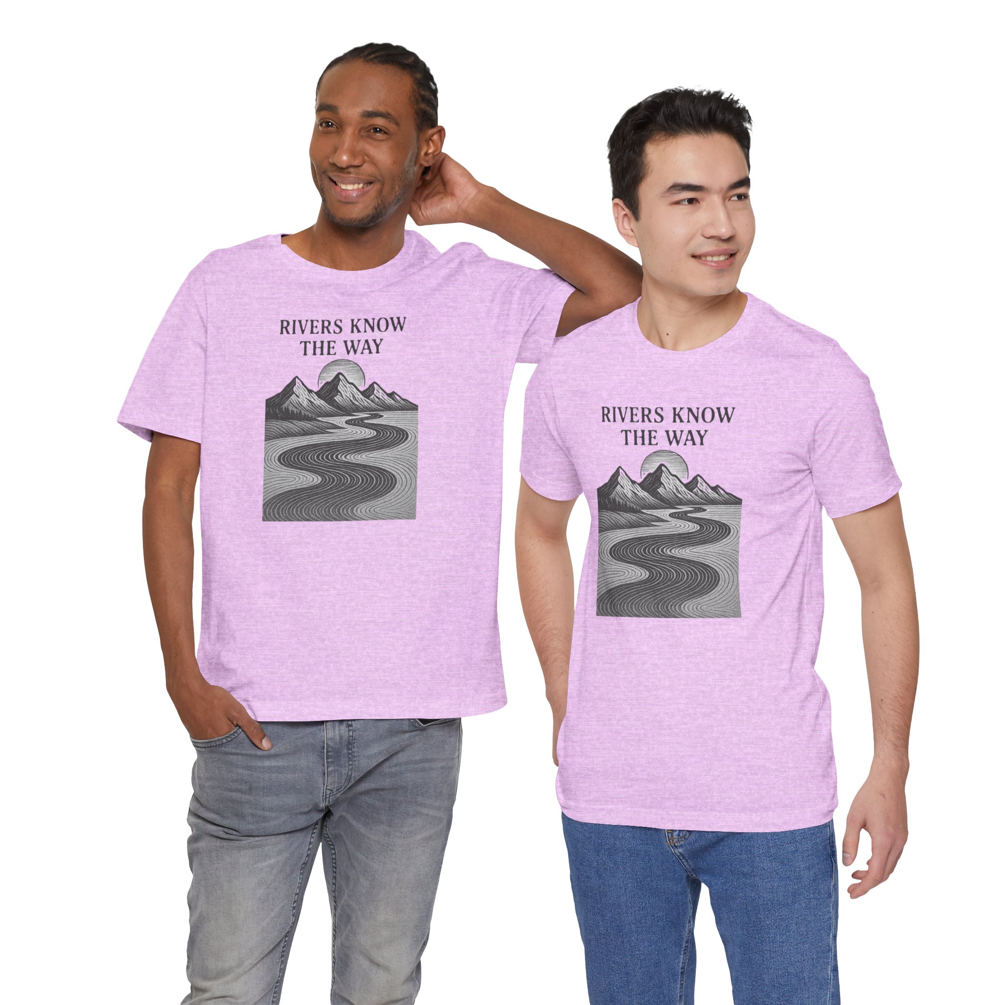 Adventure Inspired Tee - Rivers Know the Way - Destination Unknown - Image 88