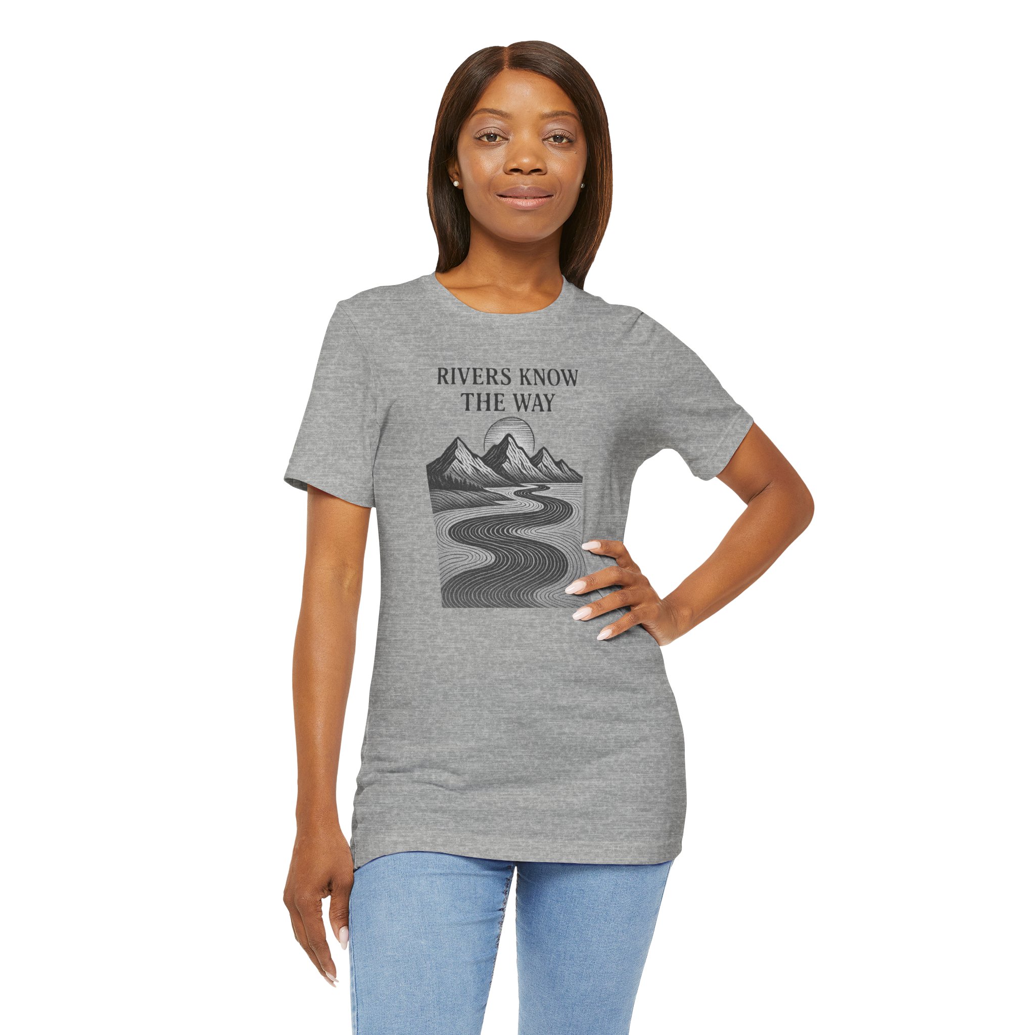 Adventure Inspired Tee - Rivers Know the Way - Destination Unknown - Image 63