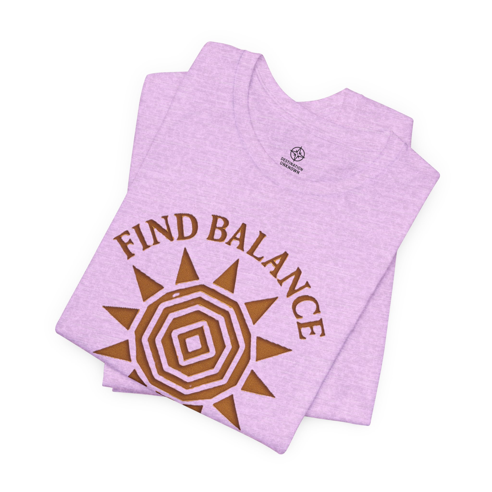 Adventure Inspired Tee - Find Balance In The Sun - Destination Unknown - Image 105