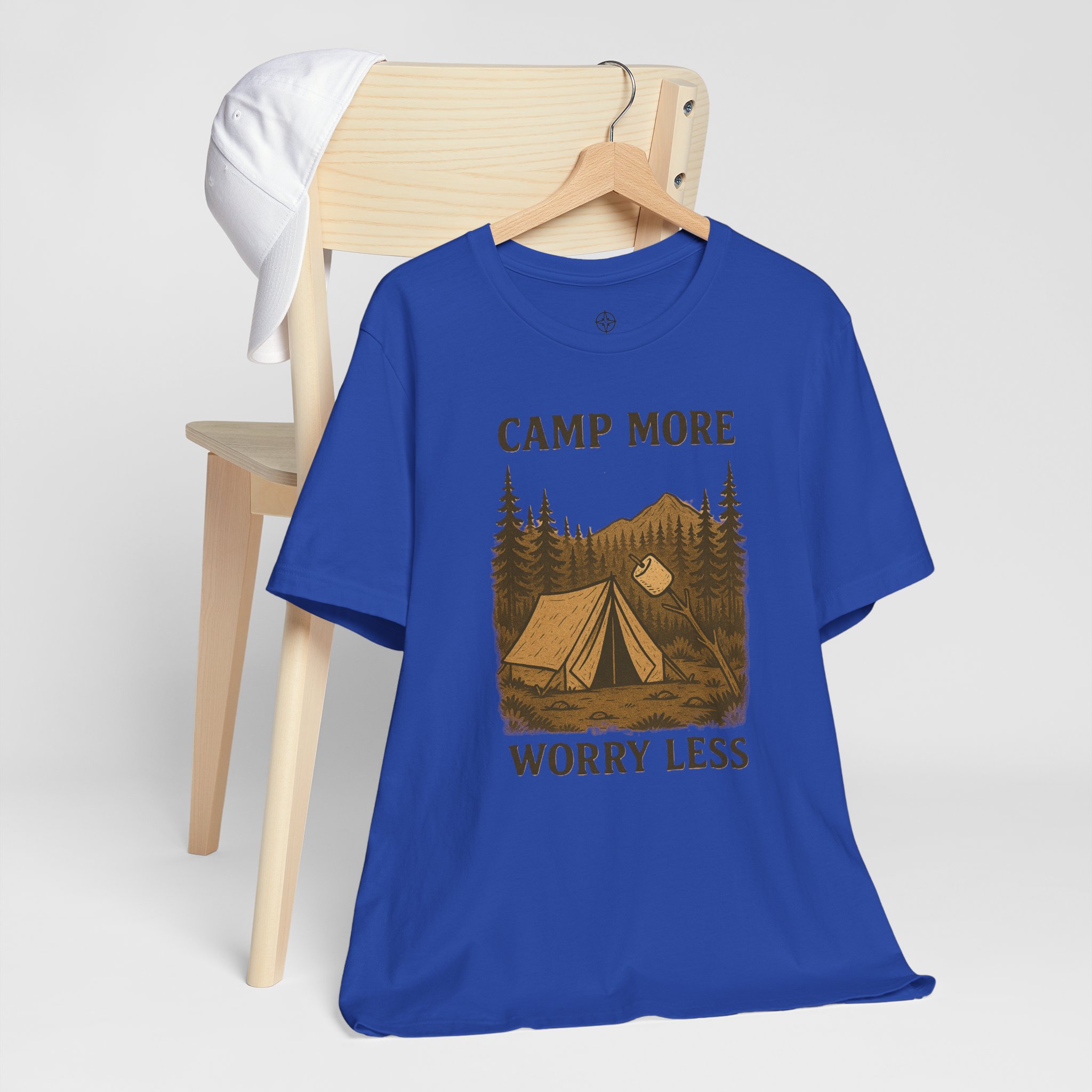 Adventure Inspired Tee - Camp More Worry Less - Destination Unknown - Image 77