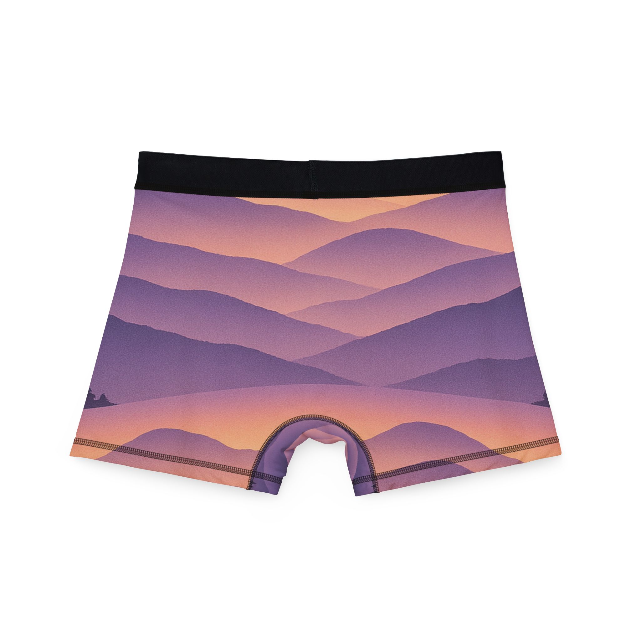 Misty Mountain Sunrise - Mens All-Over Print Boxers - Destination Unknown - Image 3