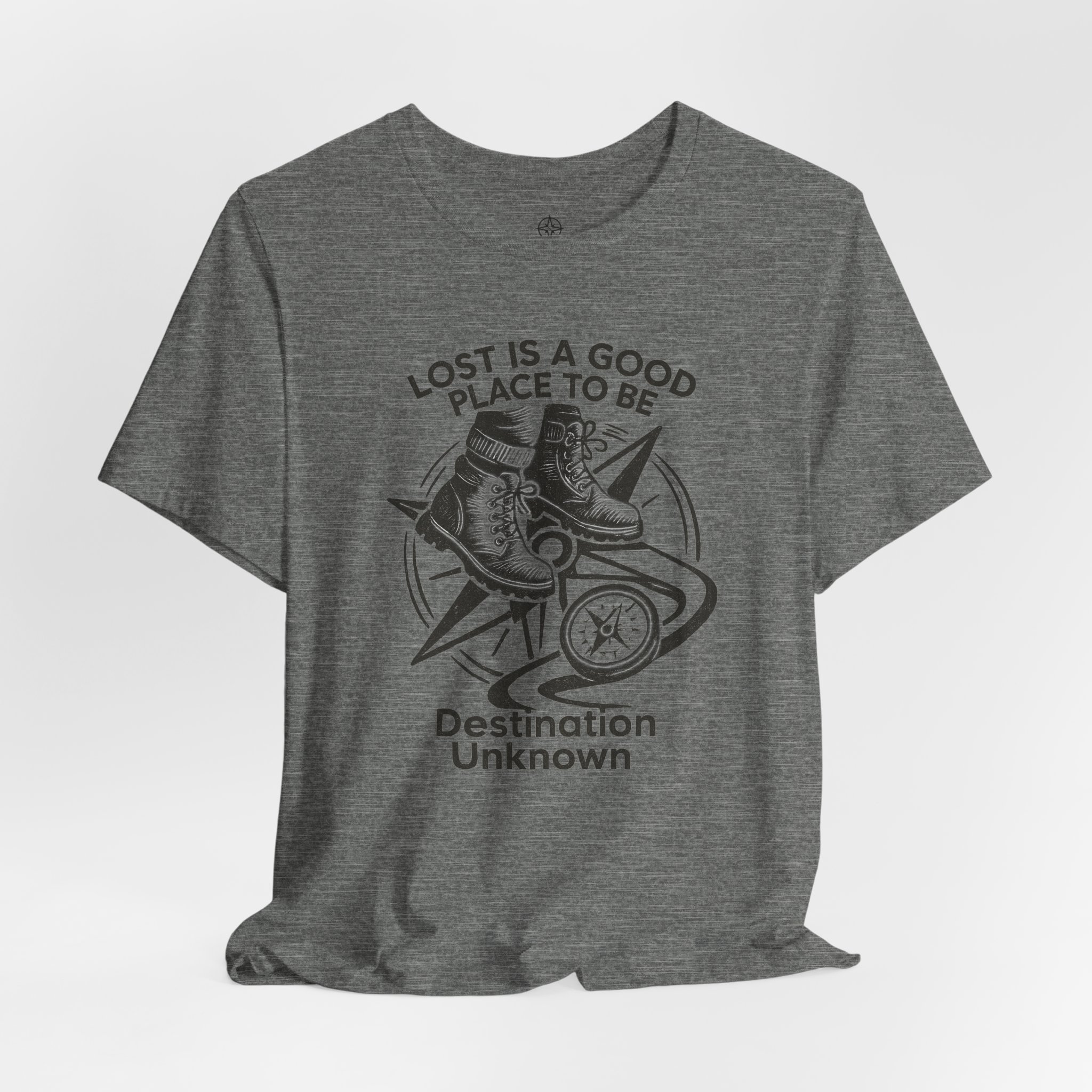 Adventure Inspired Tee - Lost Is a Good Place to Be - Destination Unknown - Image 82