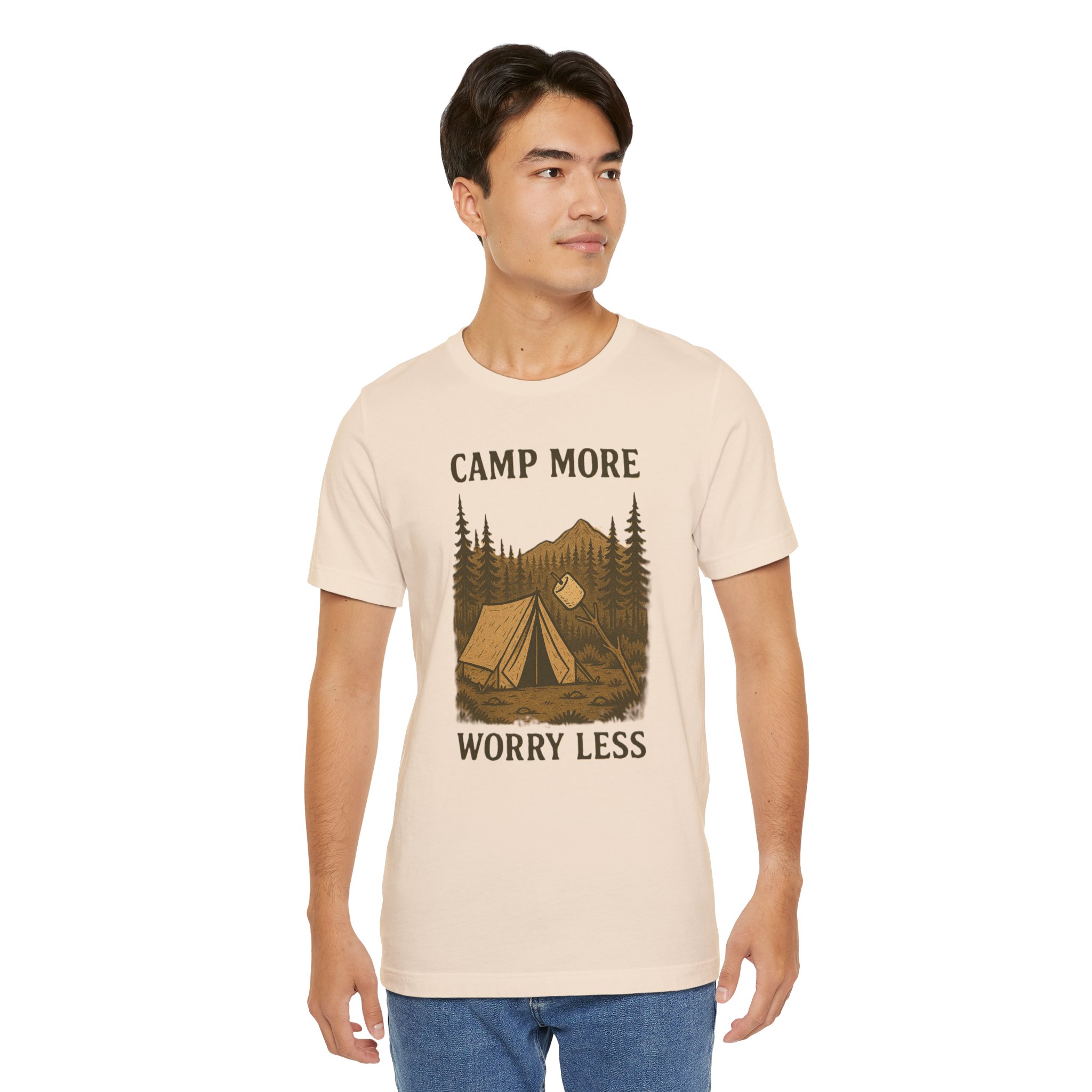 Adventure Inspired Tee - Camp More Worry Less - Destination Unknown - Image 39