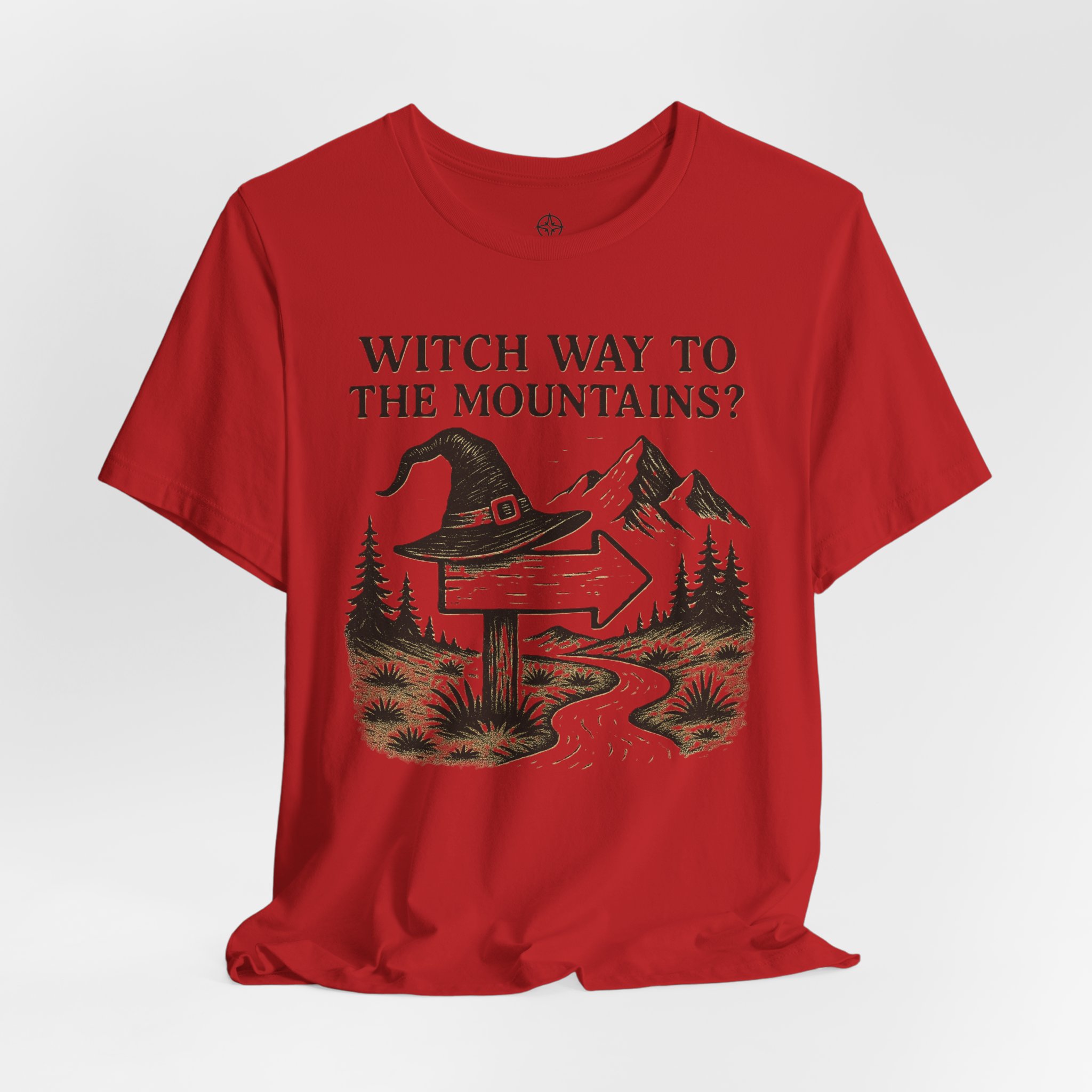 Halloween Graphic Tee Adventure - Witch Way to the Mountains - Destination Unknown - Image 86