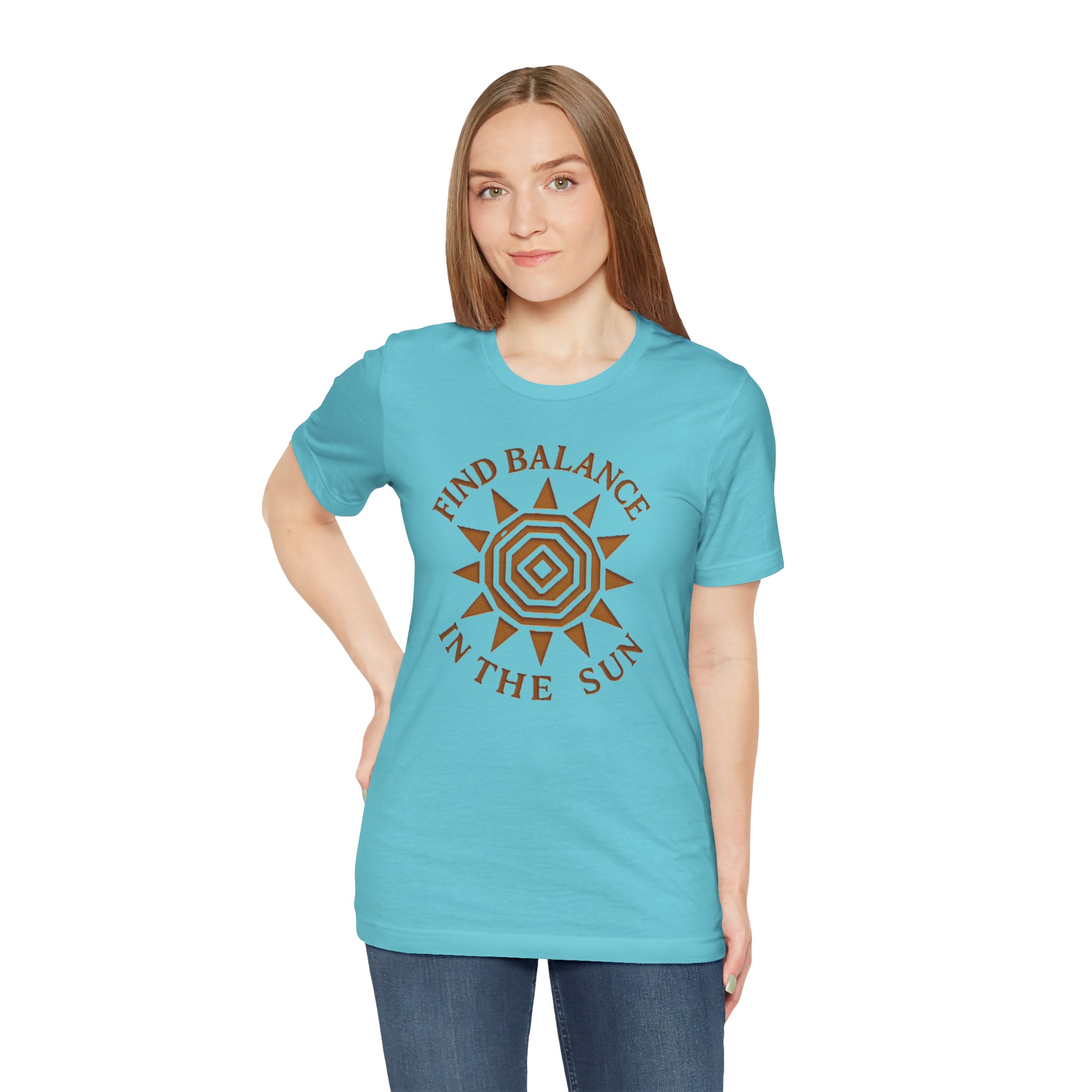 Adventure Inspired Tee - Find Balance In The Sun - Destination Unknown - Image 69