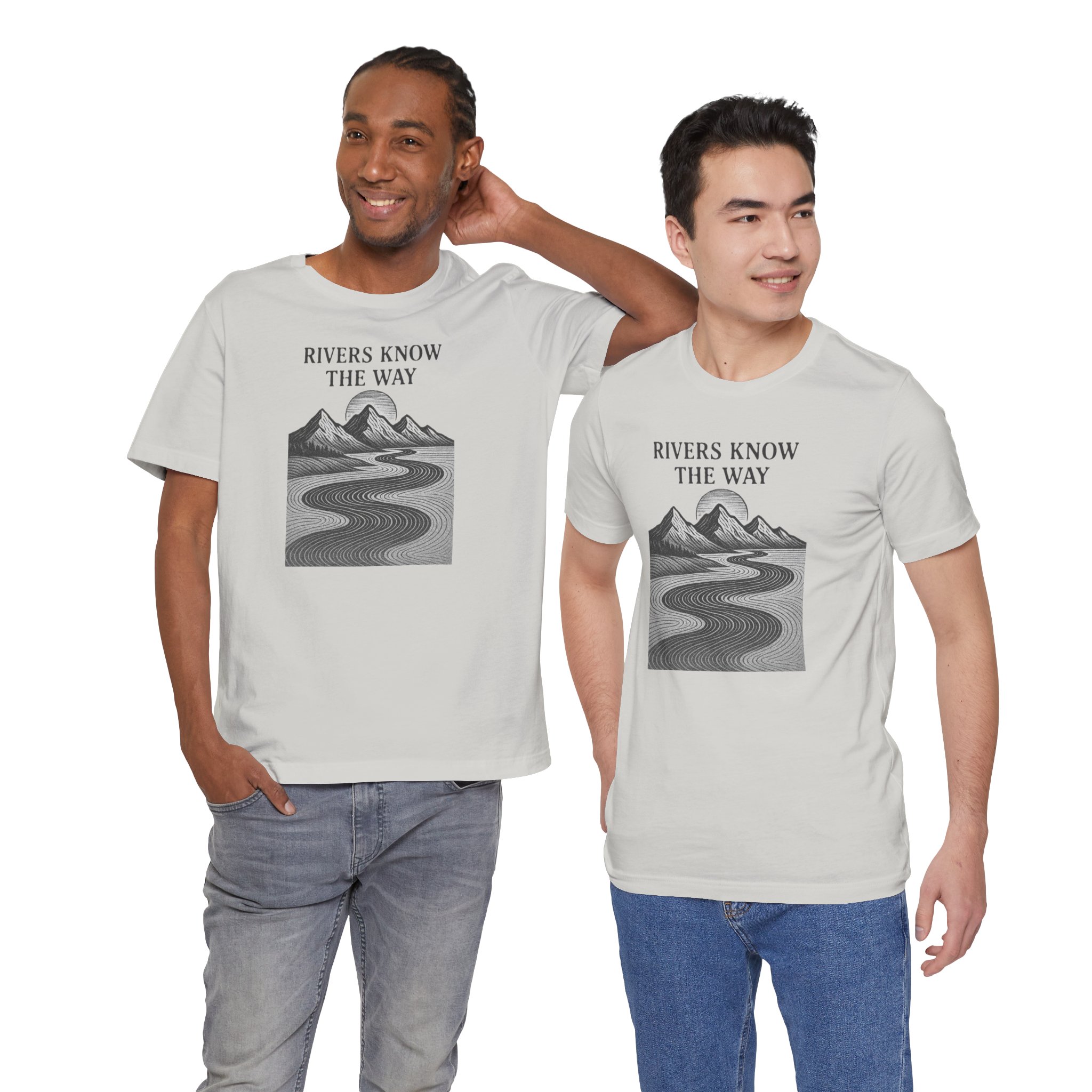 Adventure Inspired Tee - Rivers Know the Way - Destination Unknown - Image 32