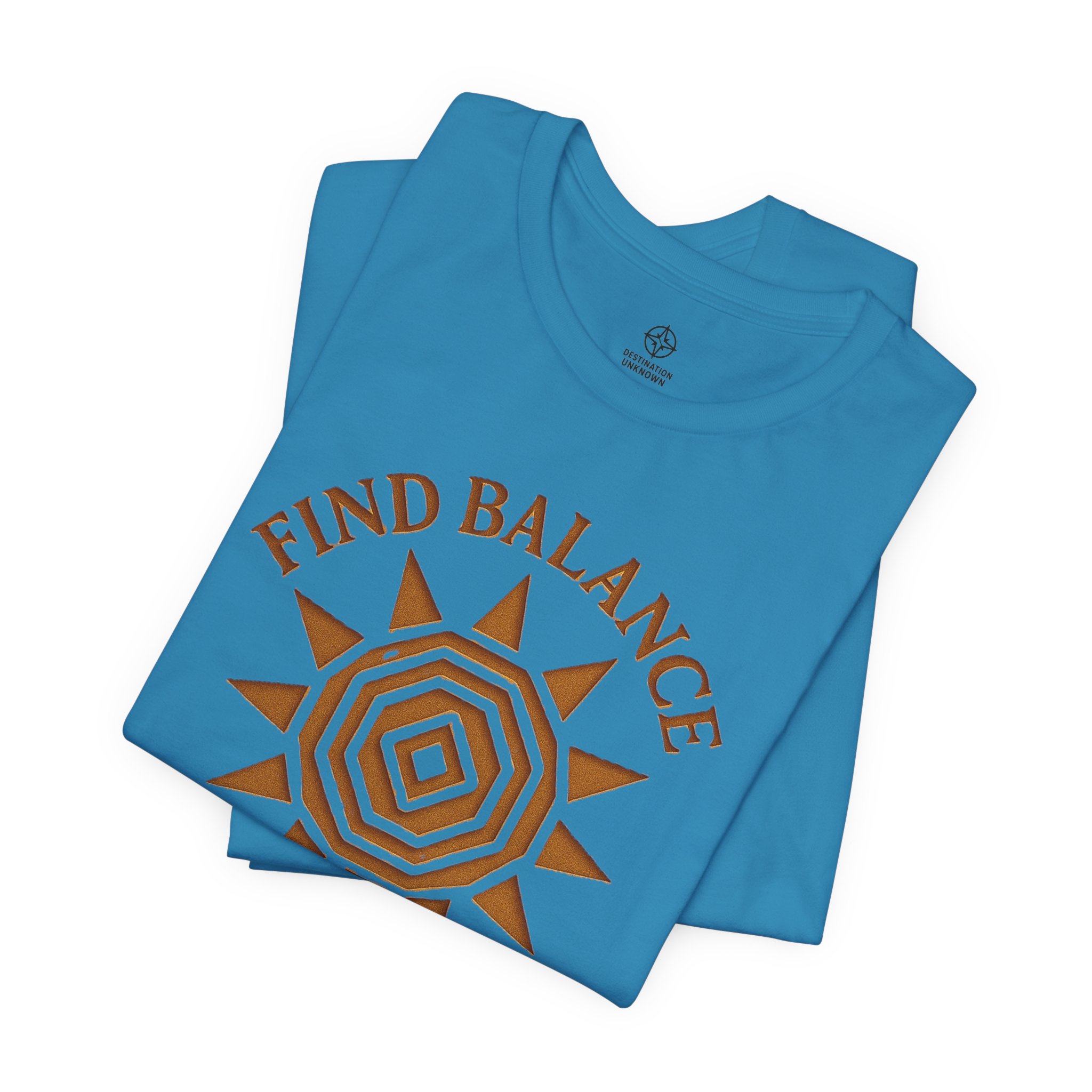 Adventure Inspired Tee - Find Balance In The Sun - Destination Unknown - Image 55