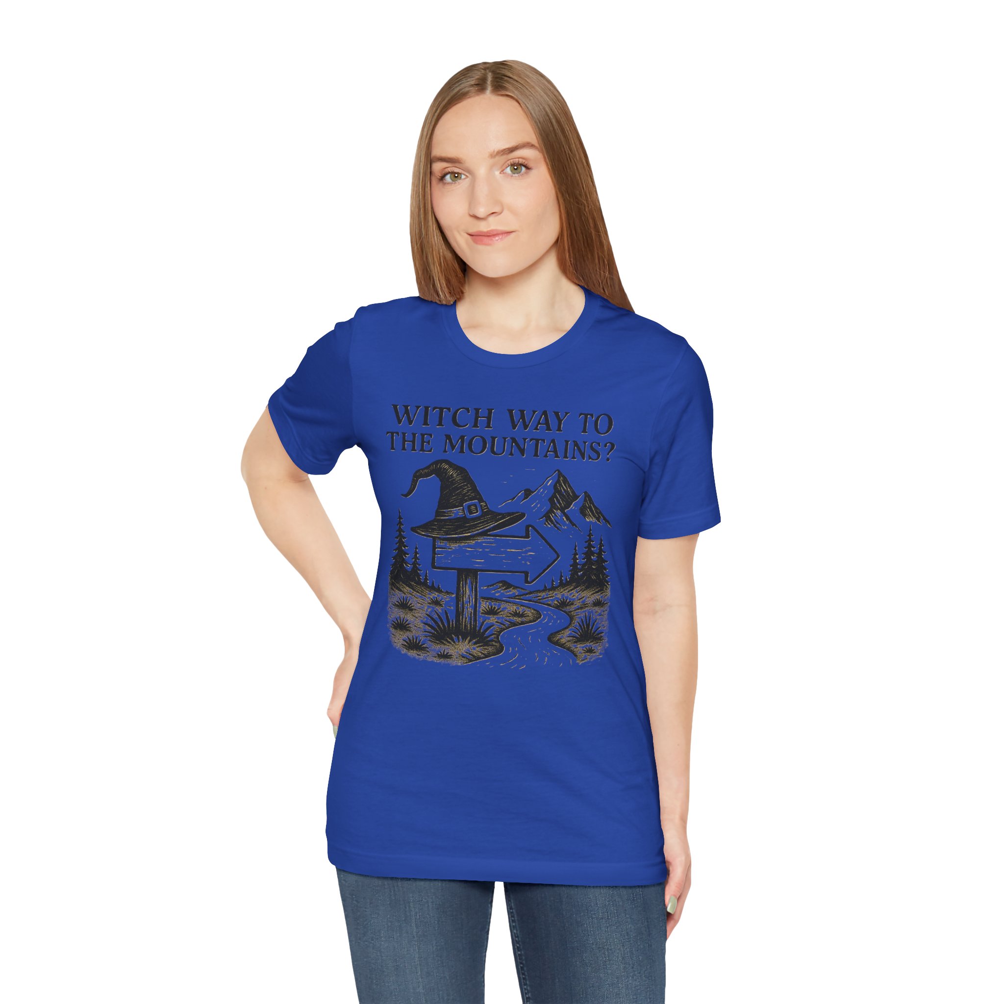 Halloween Graphic Tee Adventure - Witch Way to the Mountains - Destination Unknown - Image 60