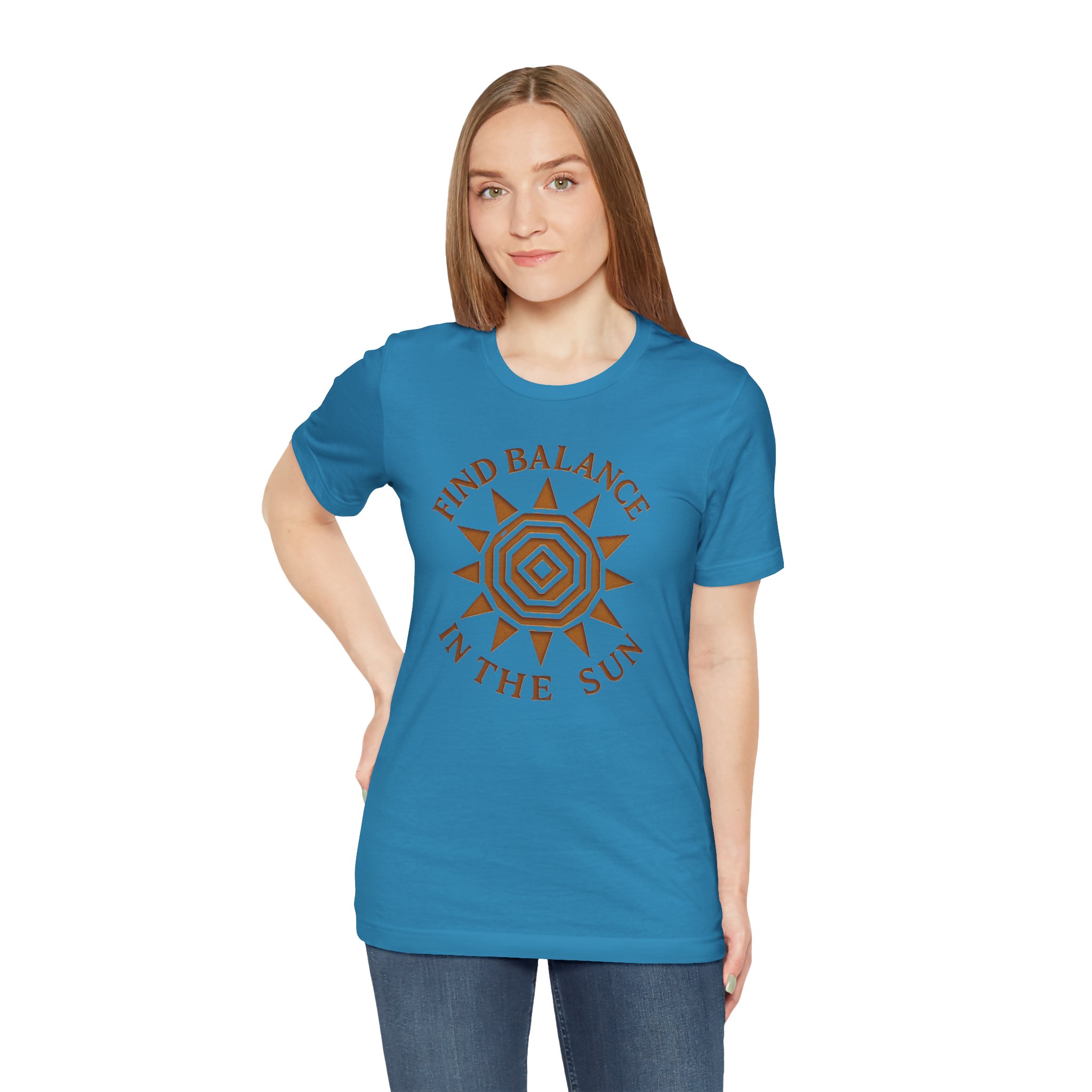 Adventure Inspired Tee - Find Balance In The Sun - Destination Unknown - Image 59
