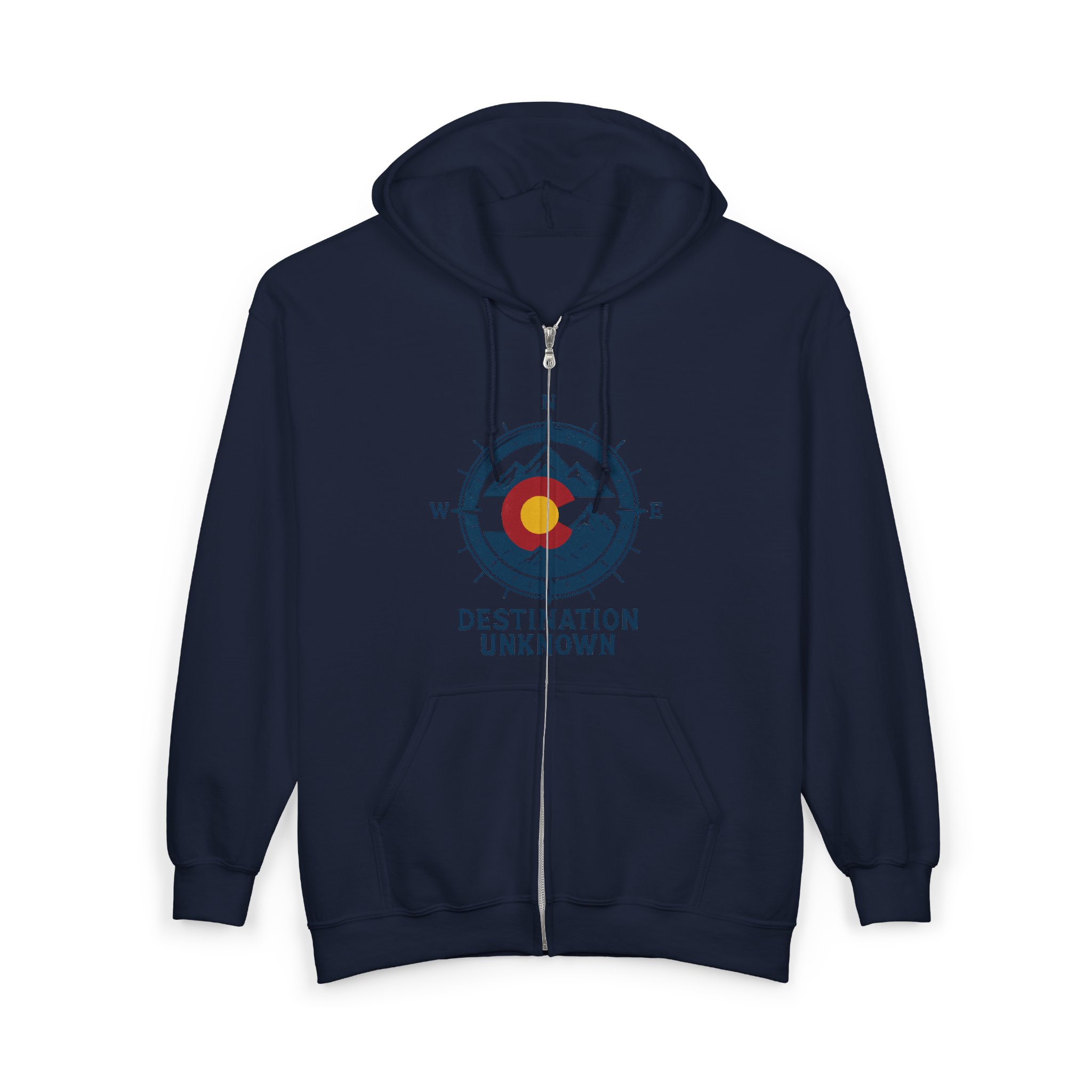 Destination Unknown Colorado Full Zip Hoodie - Image 16