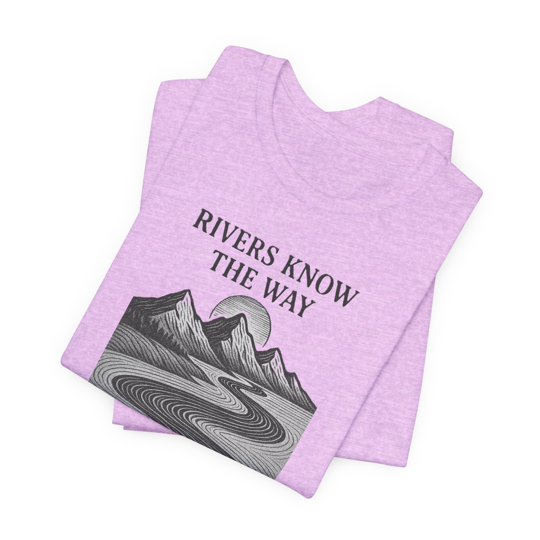 Adventure Inspired Tee - Rivers Know the Way - Destination Unknown - Image 85