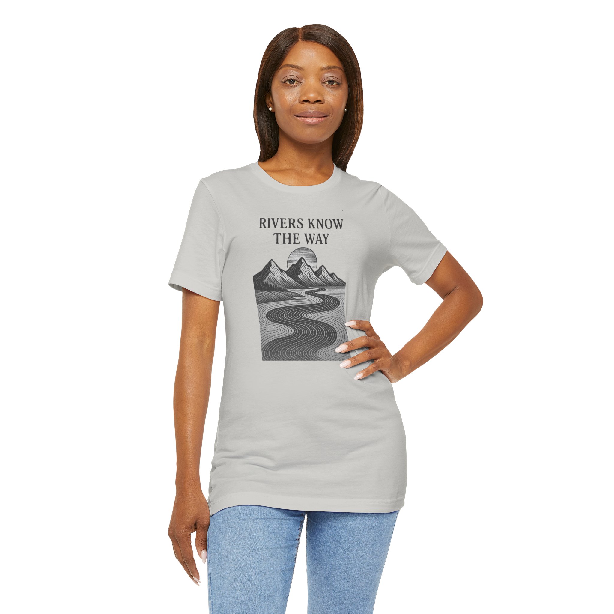 Adventure Inspired Tee - Rivers Know the Way - Destination Unknown - Image 31