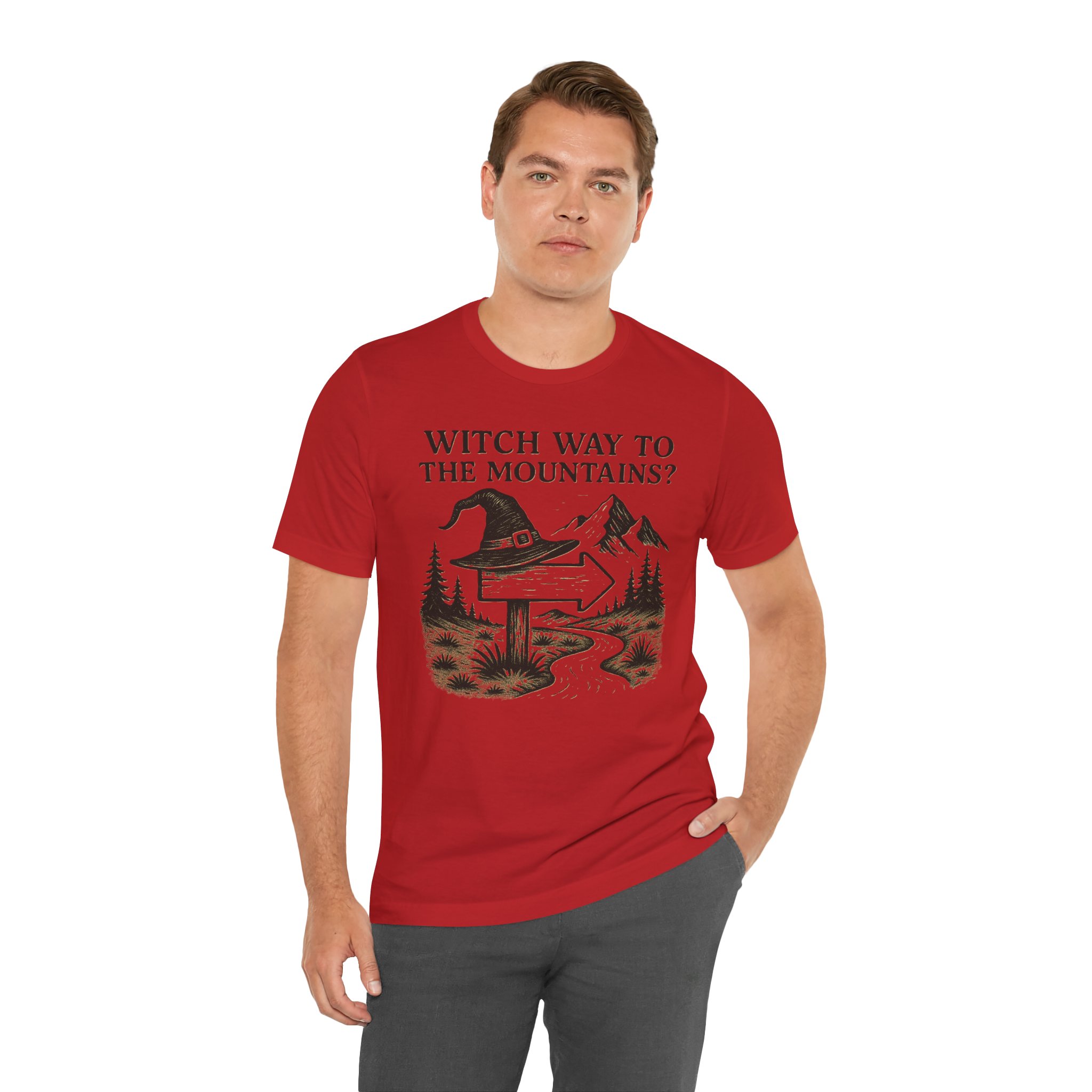 Halloween Graphic Tee Adventure - Witch Way to the Mountains - Destination Unknown - Image 88