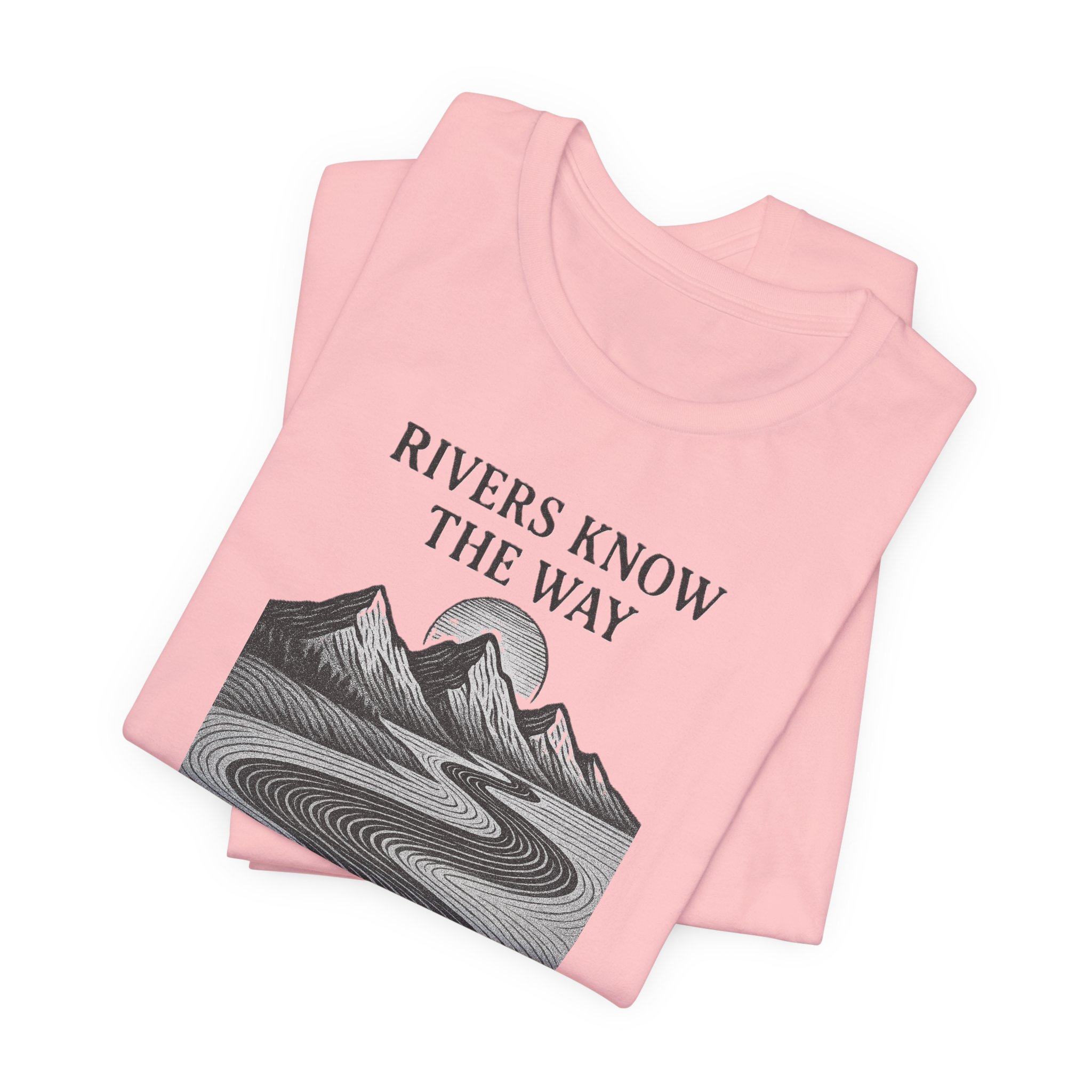 Adventure Inspired Tee - Rivers Know the Way - Destination Unknown - Image 93