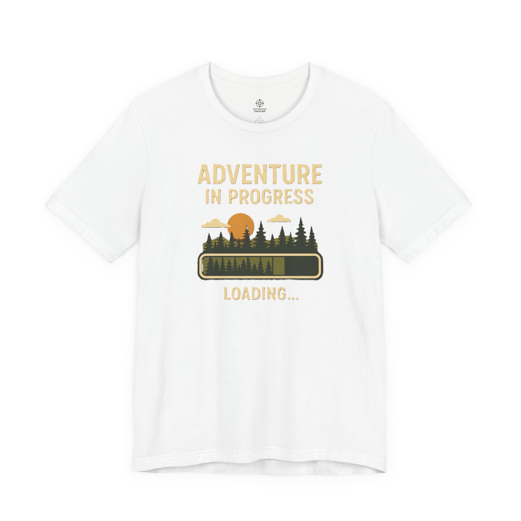 Adventure Inspired Tee - Adventure in Progress - Destination Unknown - Image 10
