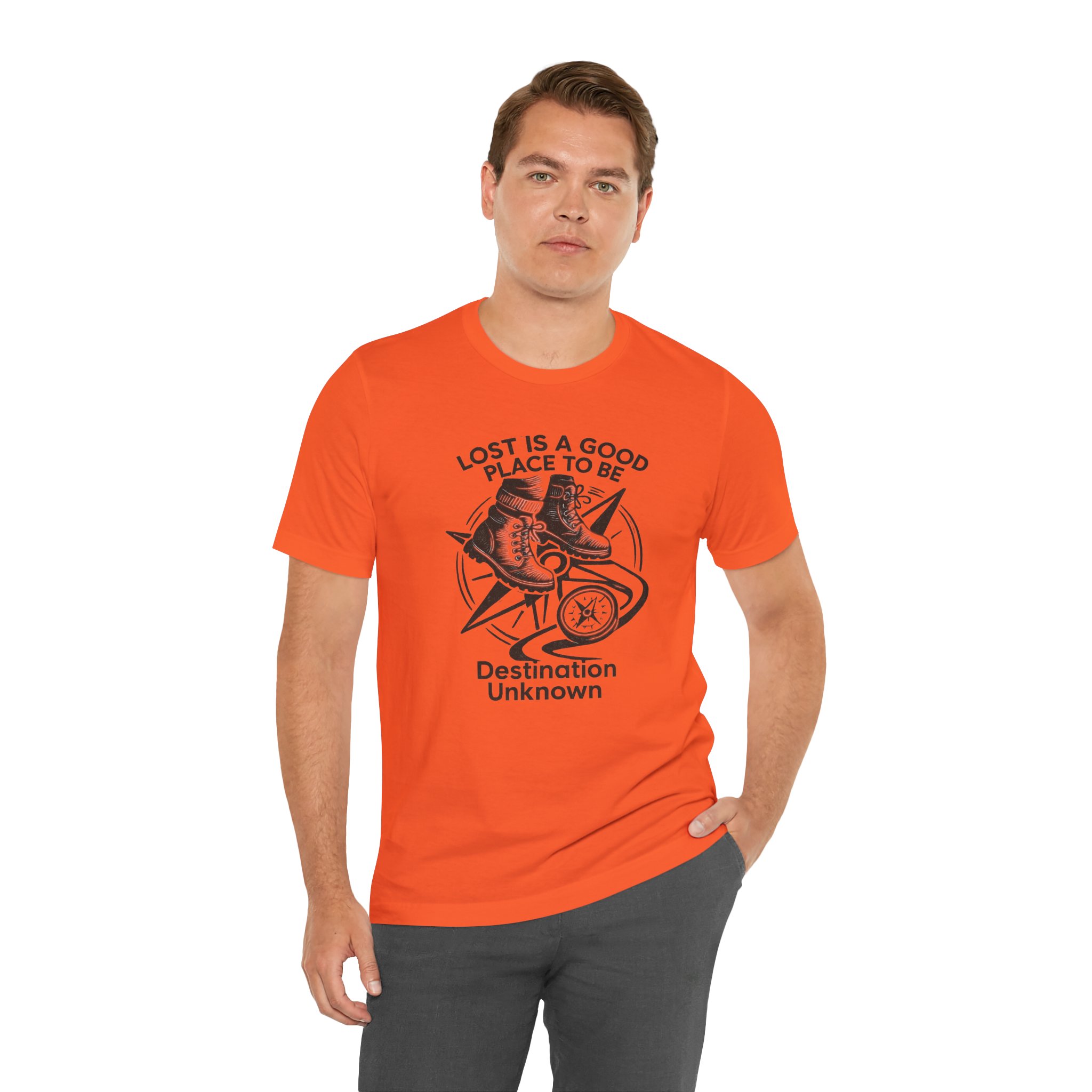 Adventure Inspired Tee - Lost Is a Good Place to Be - Destination Unknown - Image 77