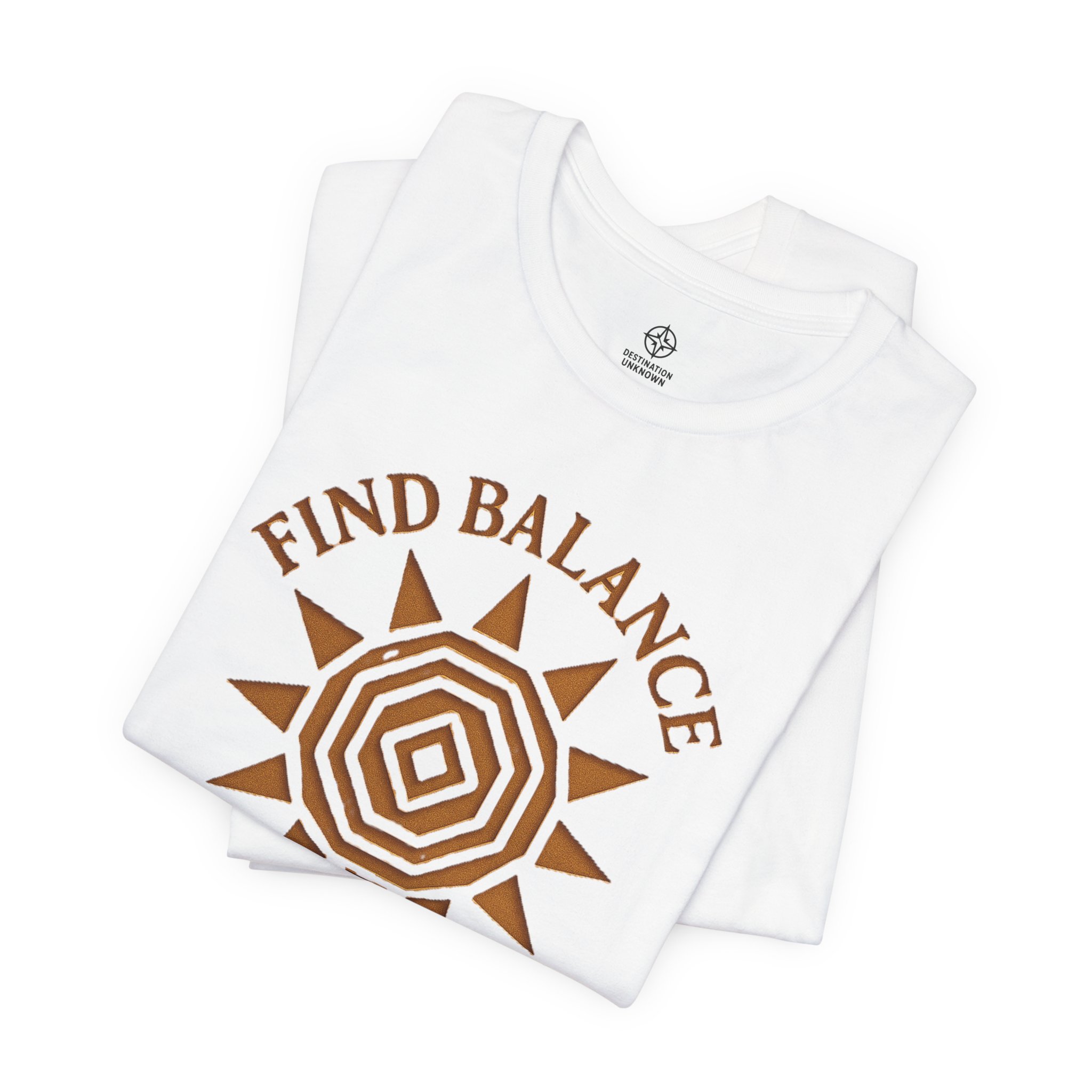 Adventure Inspired Tee - Find Balance In The Sun - Destination Unknown - Image 6