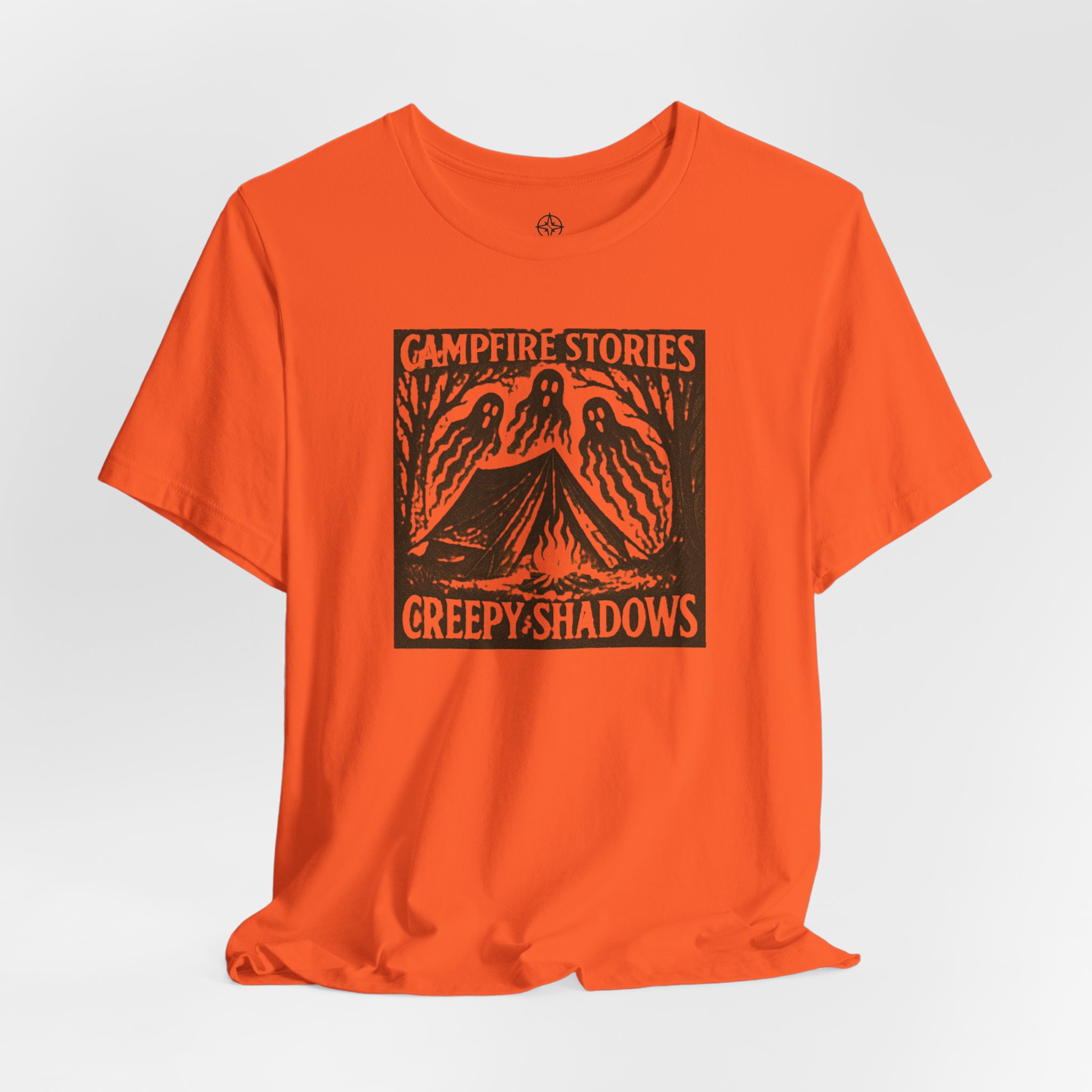 Halloween Graphic Tee Adventure - Campfire Stories Creepy Shadows - Destination Unknown - Image 24