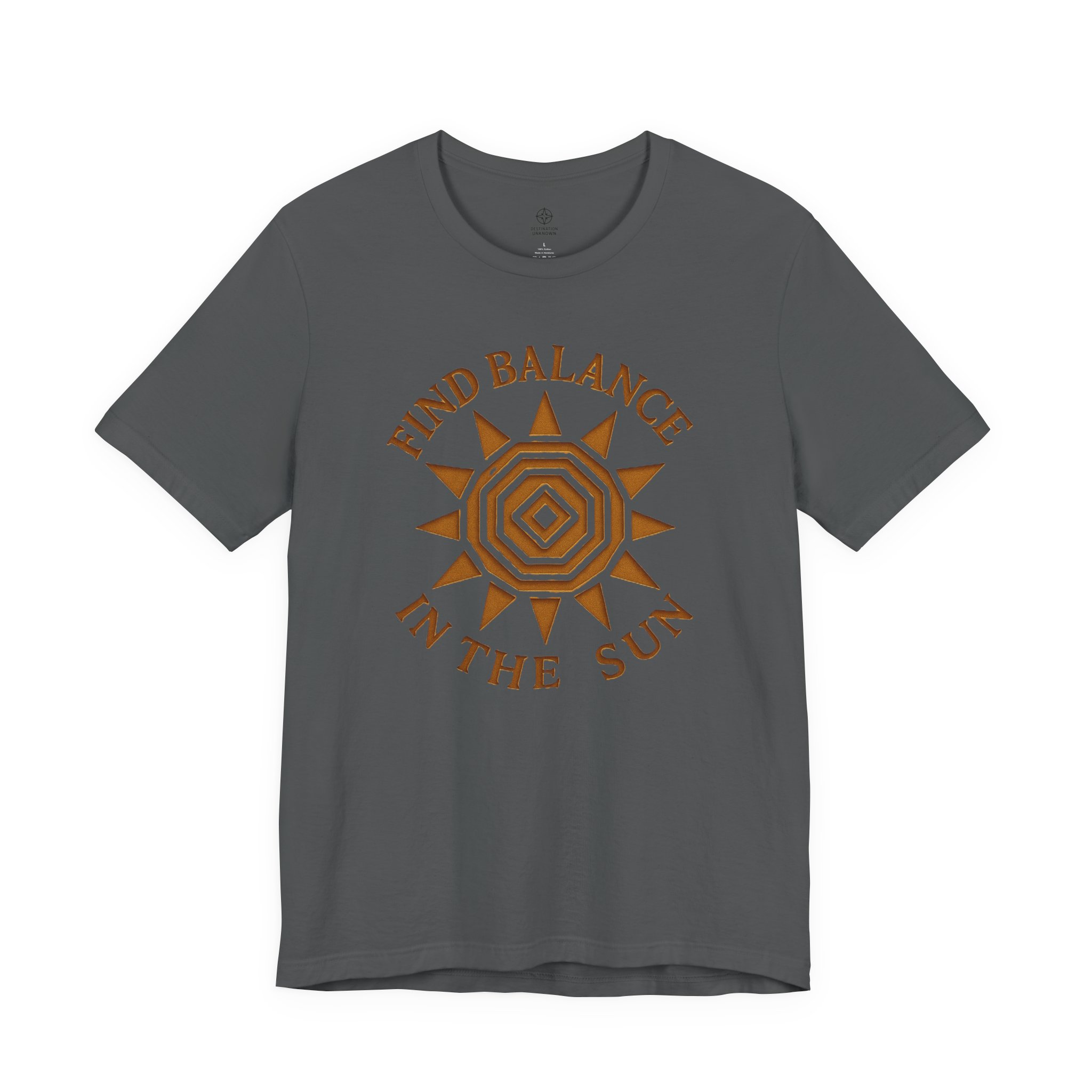 Adventure Inspired Tee - Find Balance In The Sun - Destination Unknown - Image 93