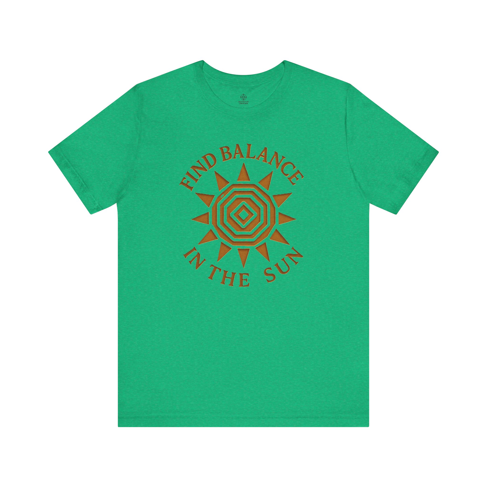 Adventure Inspired Tee - Find Balance In The Sun - Destination Unknown - Image 41