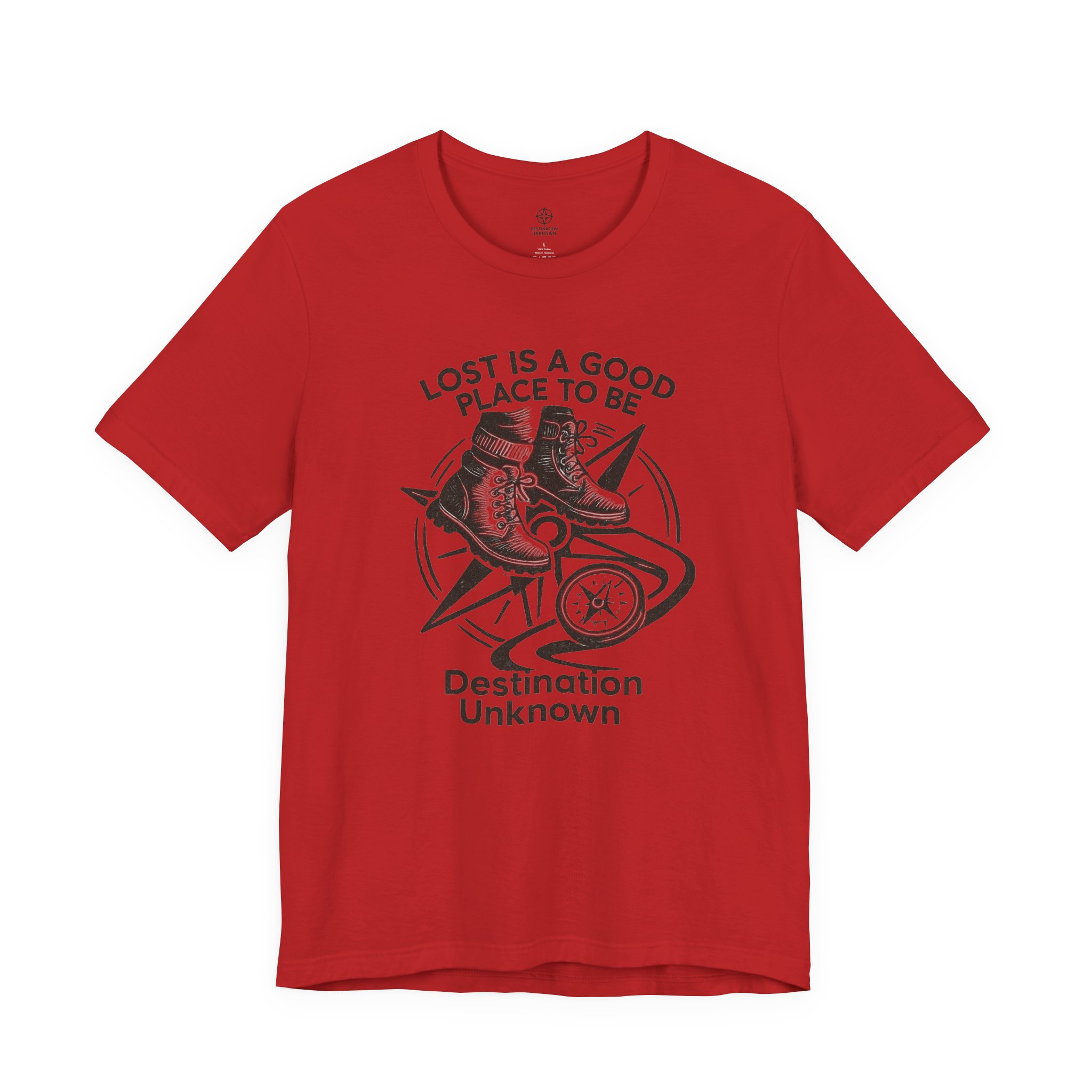 Adventure Inspired Tee - Lost Is a Good Place to Be - Destination Unknown - Image 60