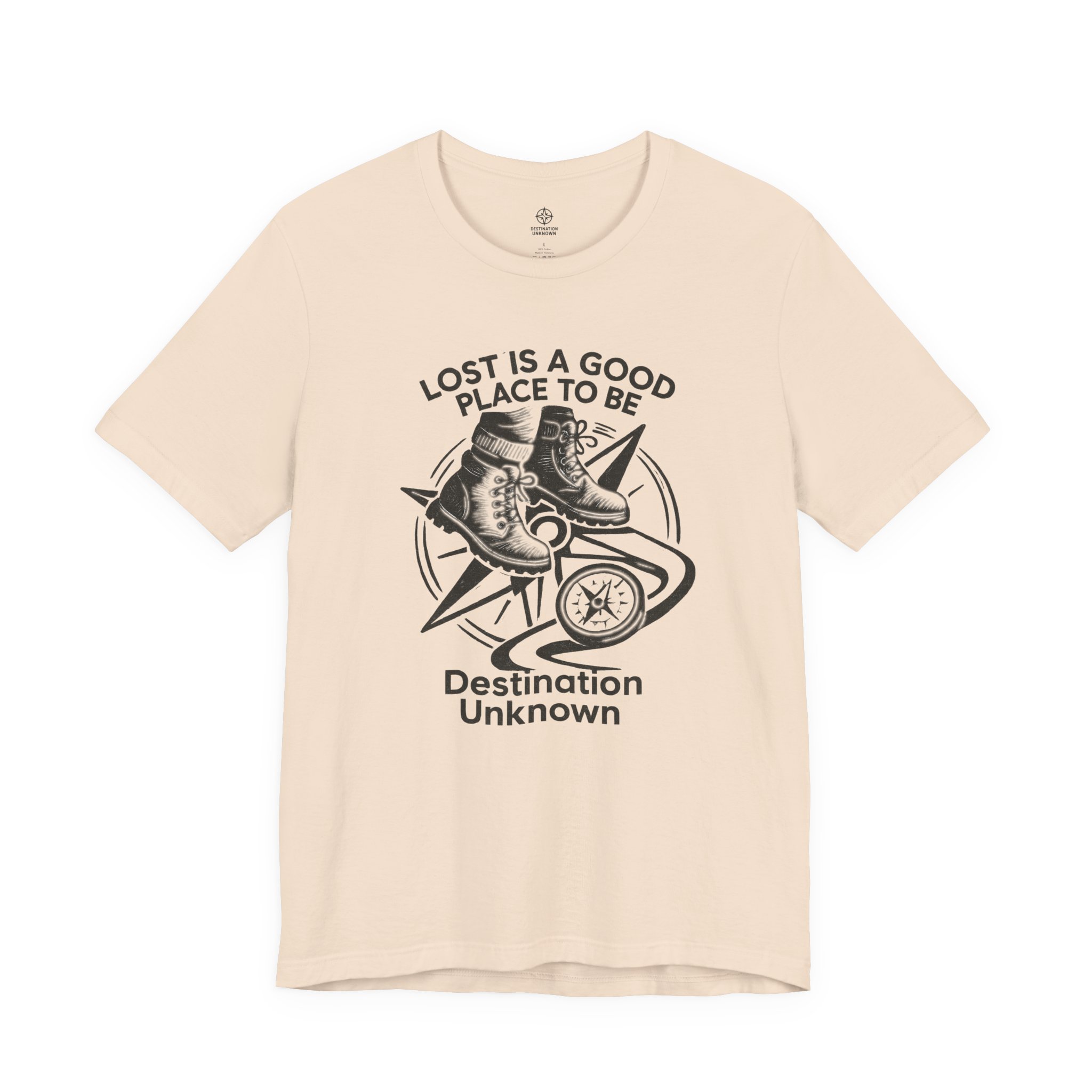 Adventure Inspired Tee - Lost Is a Good Place to Be - Destination Unknown - Image 86