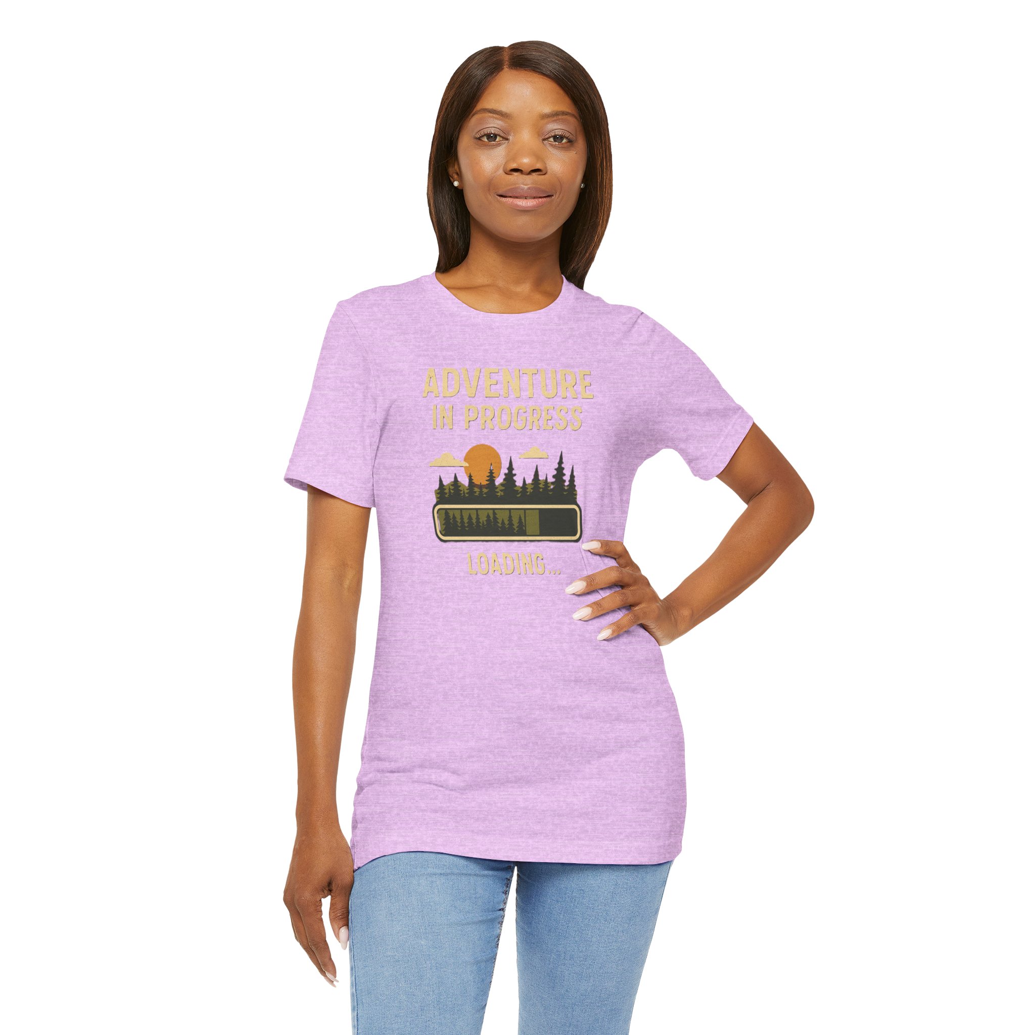 Adventure Inspired Tee - Adventure in Progress - Destination Unknown - Image 89