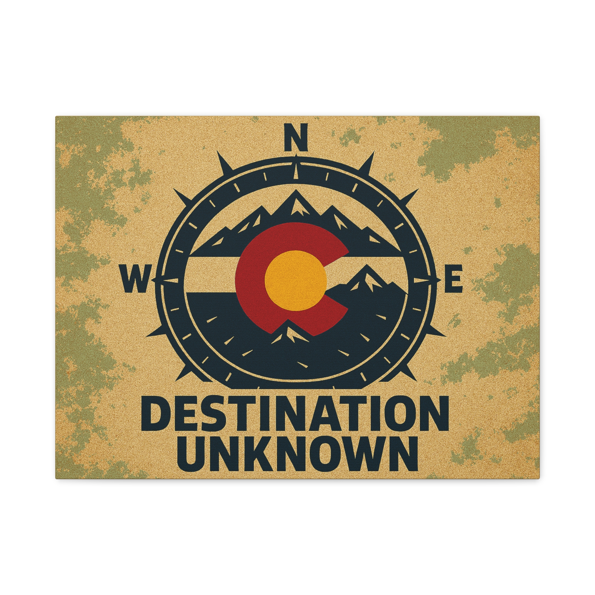 Destination Unknown Colorado Adventure Canvas Wall Art - Image 17