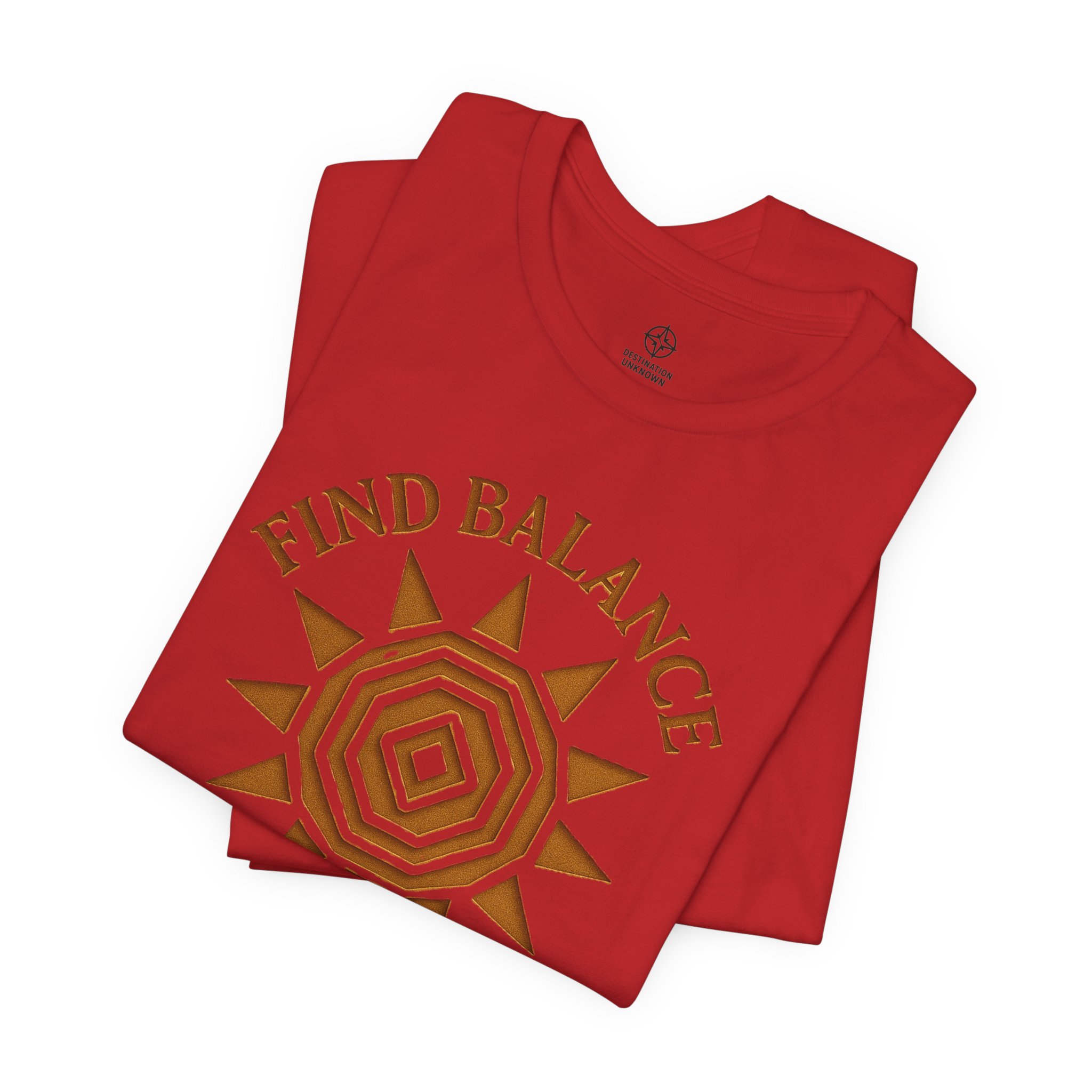 Adventure Inspired Tee - Find Balance In The Sun - Destination Unknown - Image 125