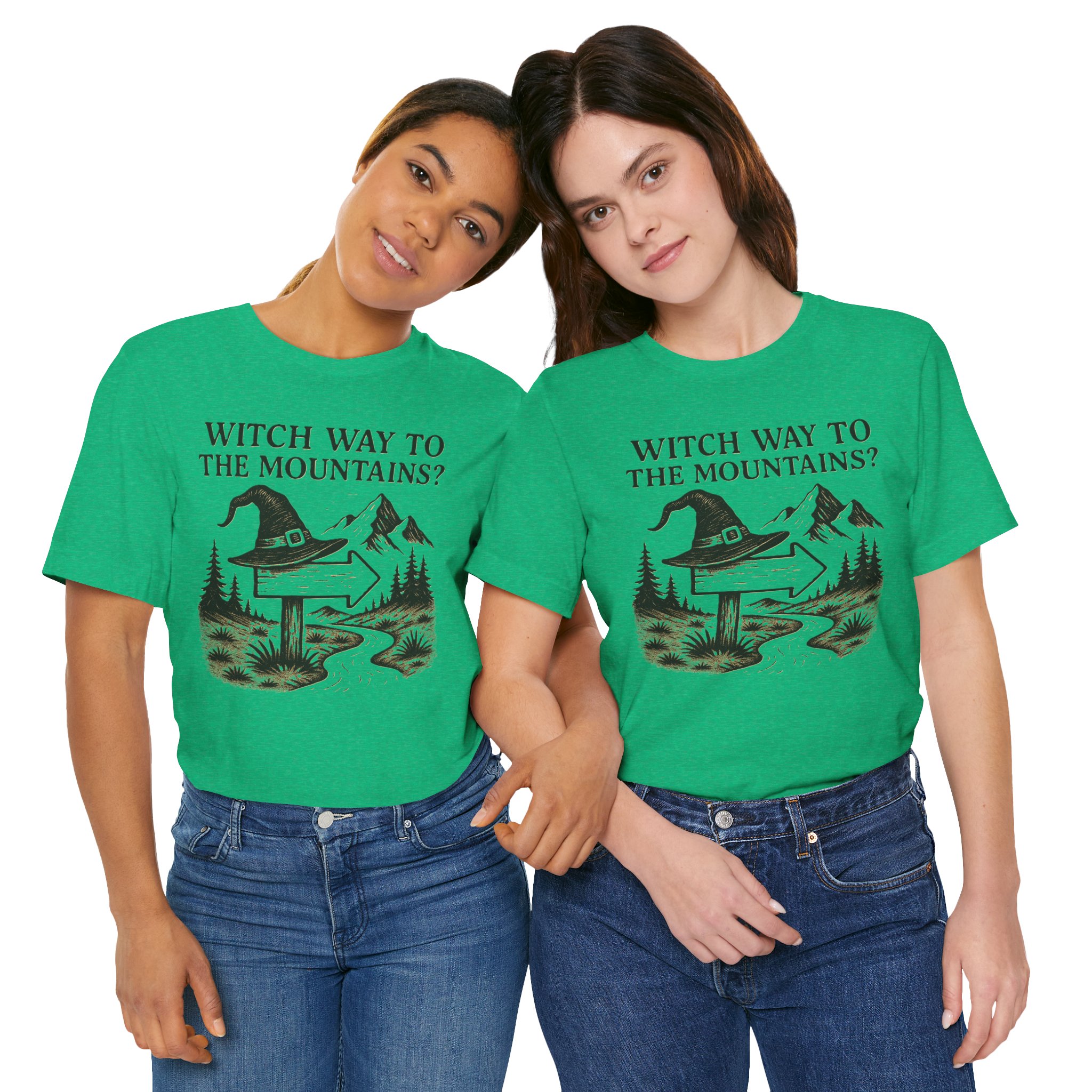 Halloween Graphic Tee Adventure - Witch Way to the Mountains - Destination Unknown - Image 36