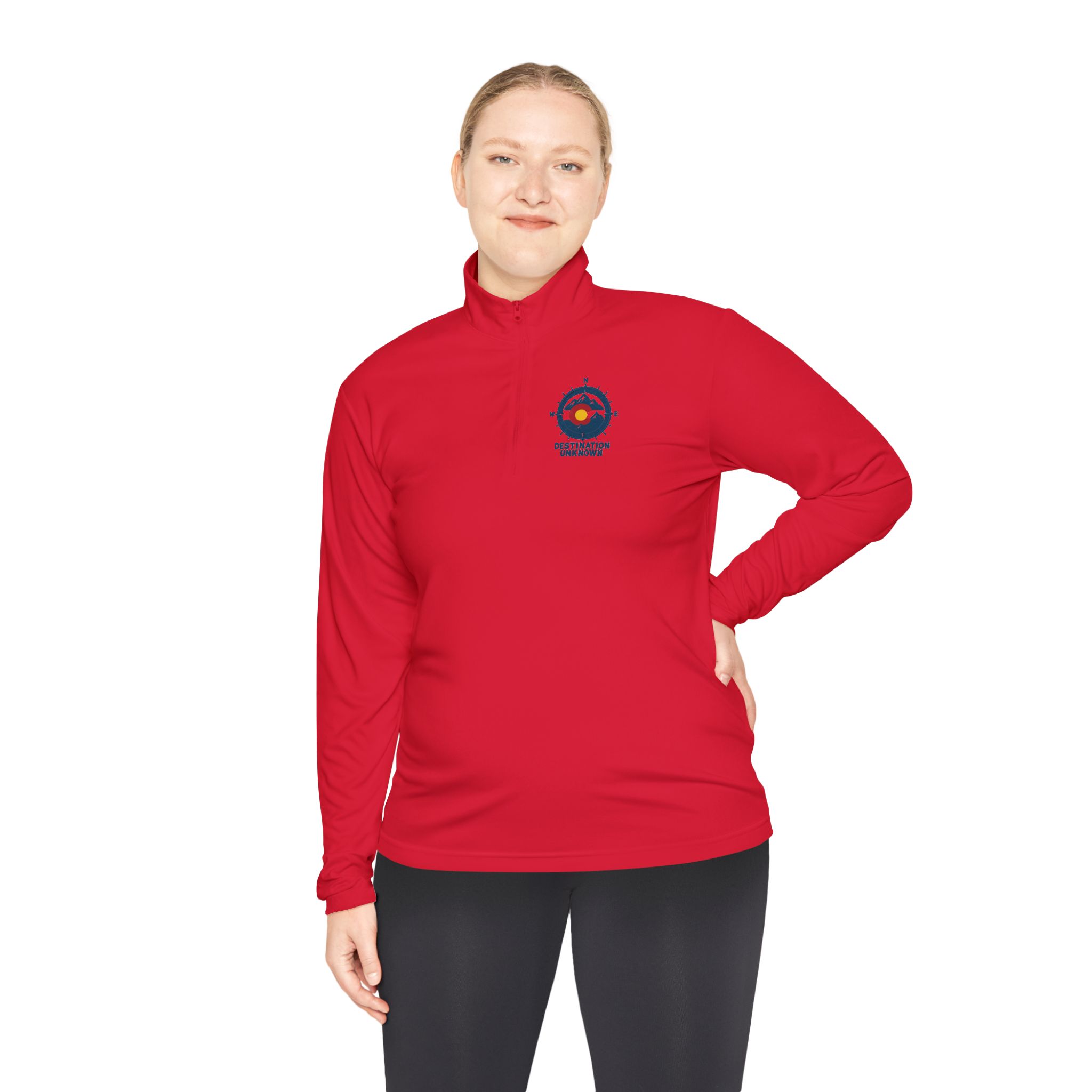 Destination Unknown Colorado Compass Quarter-Zip Pullover - Adventure Collection - Image 16