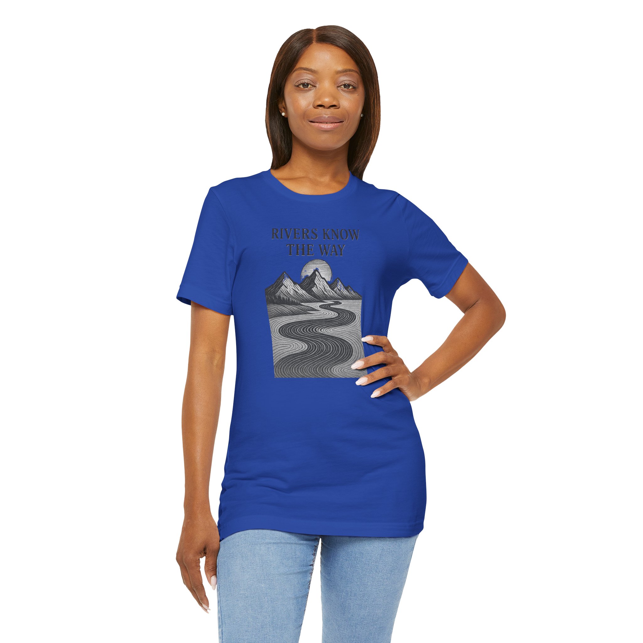 Adventure Inspired Tee - Rivers Know the Way - Destination Unknown - Image 71