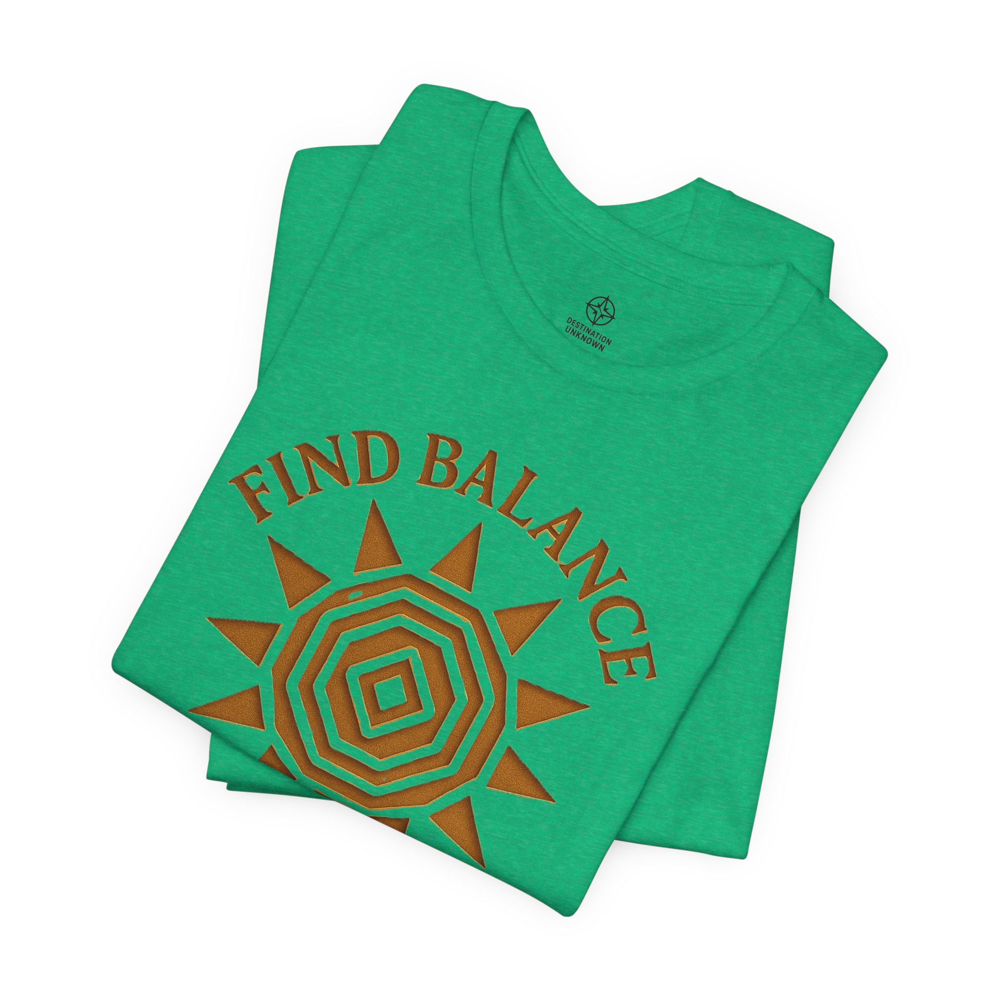 Adventure Inspired Tee - Find Balance In The Sun - Destination Unknown - Image 45