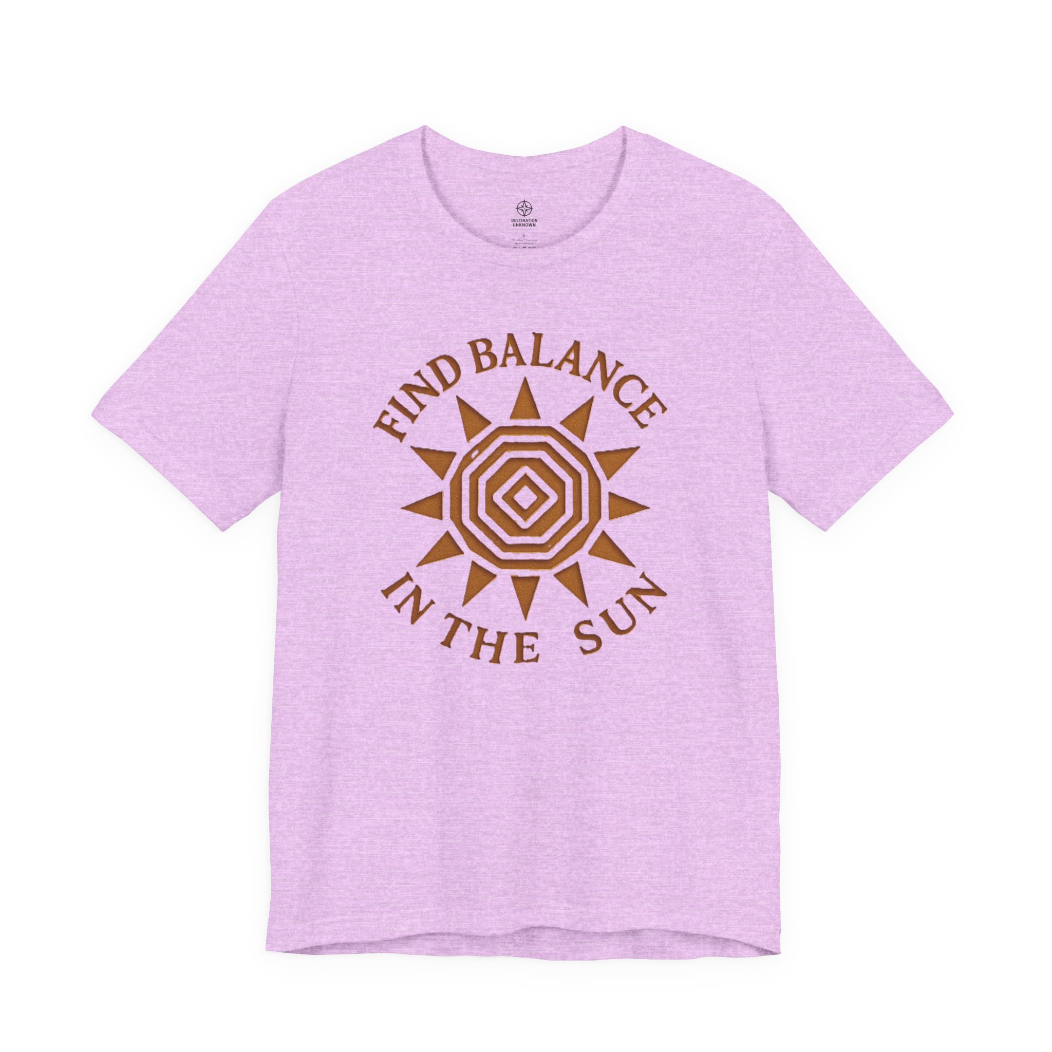 Adventure Inspired Tee - Find Balance In The Sun - Destination Unknown - Image 103