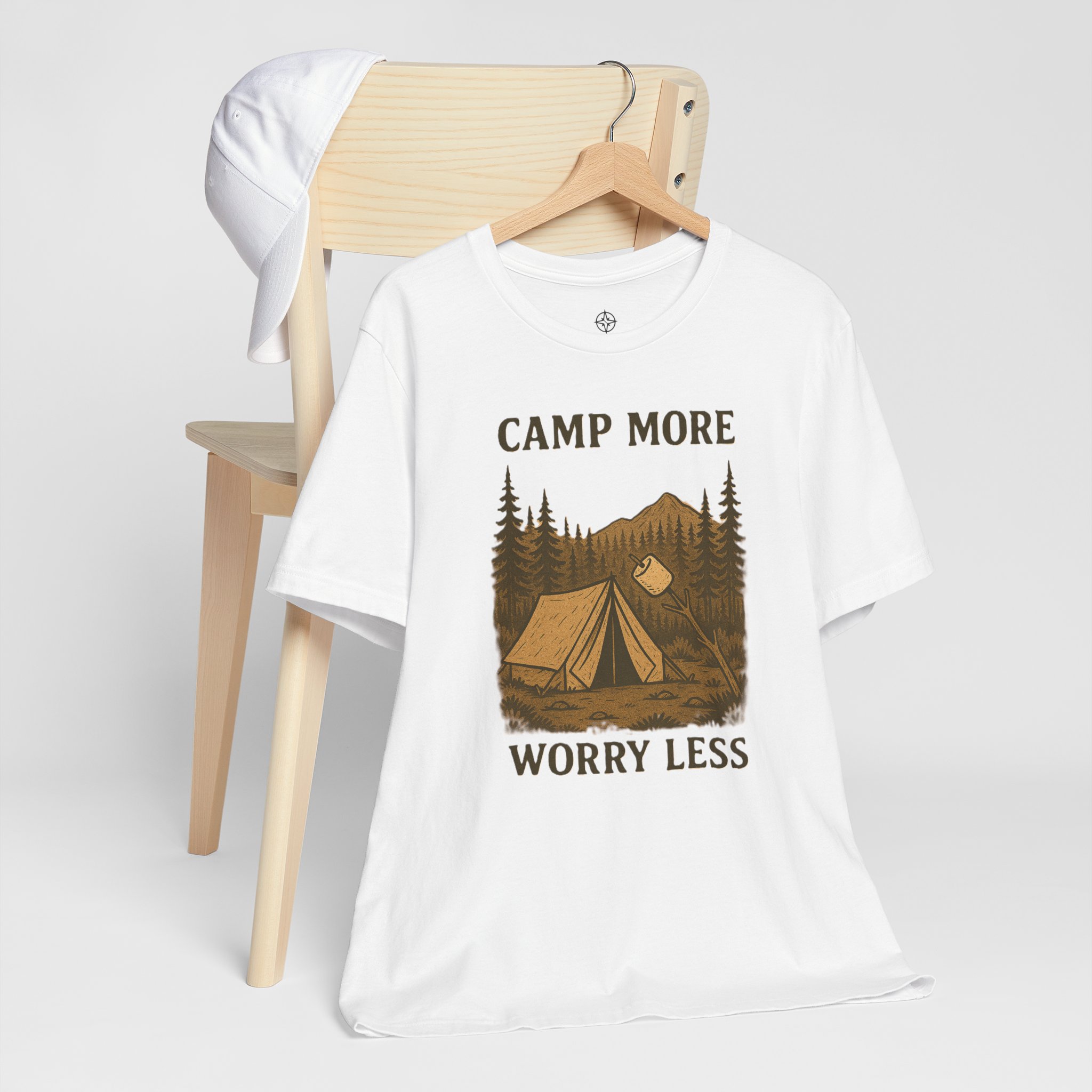 Adventure Inspired Tee - Camp More Worry Less - Destination Unknown - Image 13
