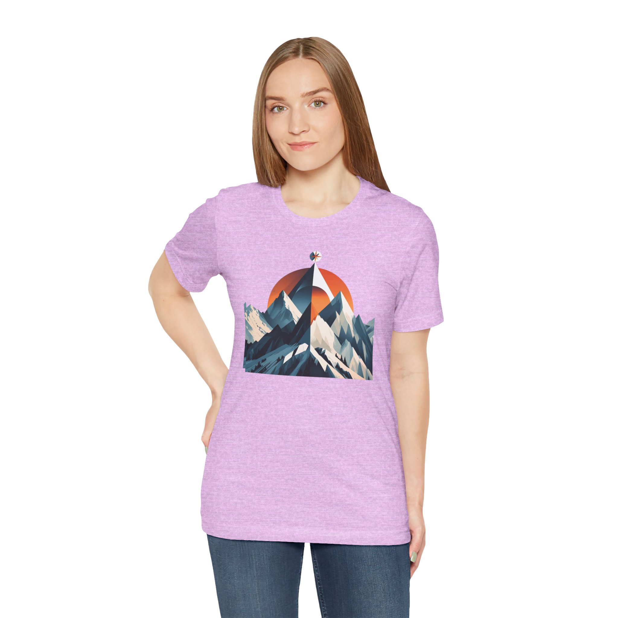 Mountain Compass Graphic Tee - Destination Unknown Tee - Image 78